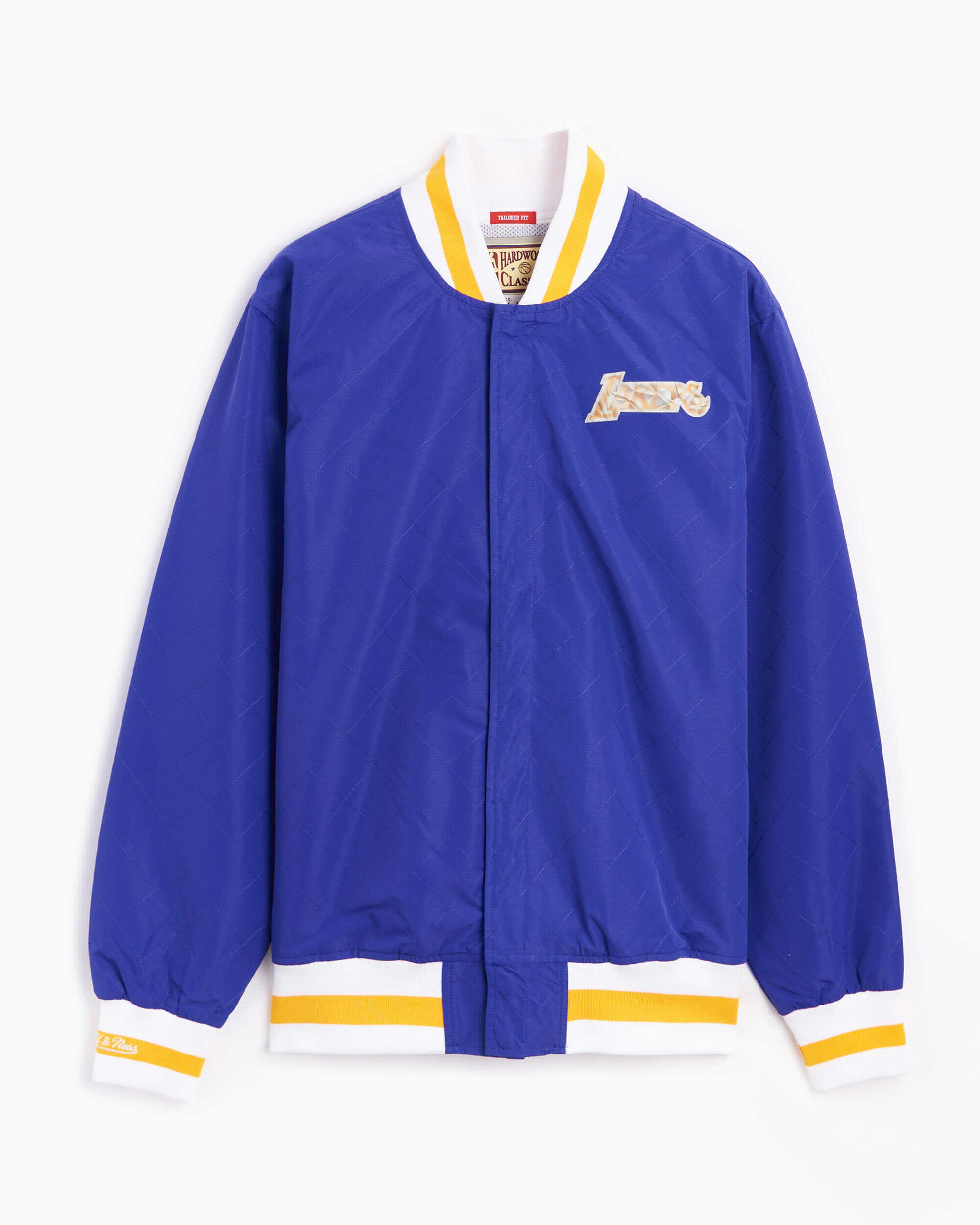 Mitchell & Ness Chaqueta Mitchell & Ness 75th Anniversary Los Angeles Lakers Men's Warm Up Jacket para hombre
