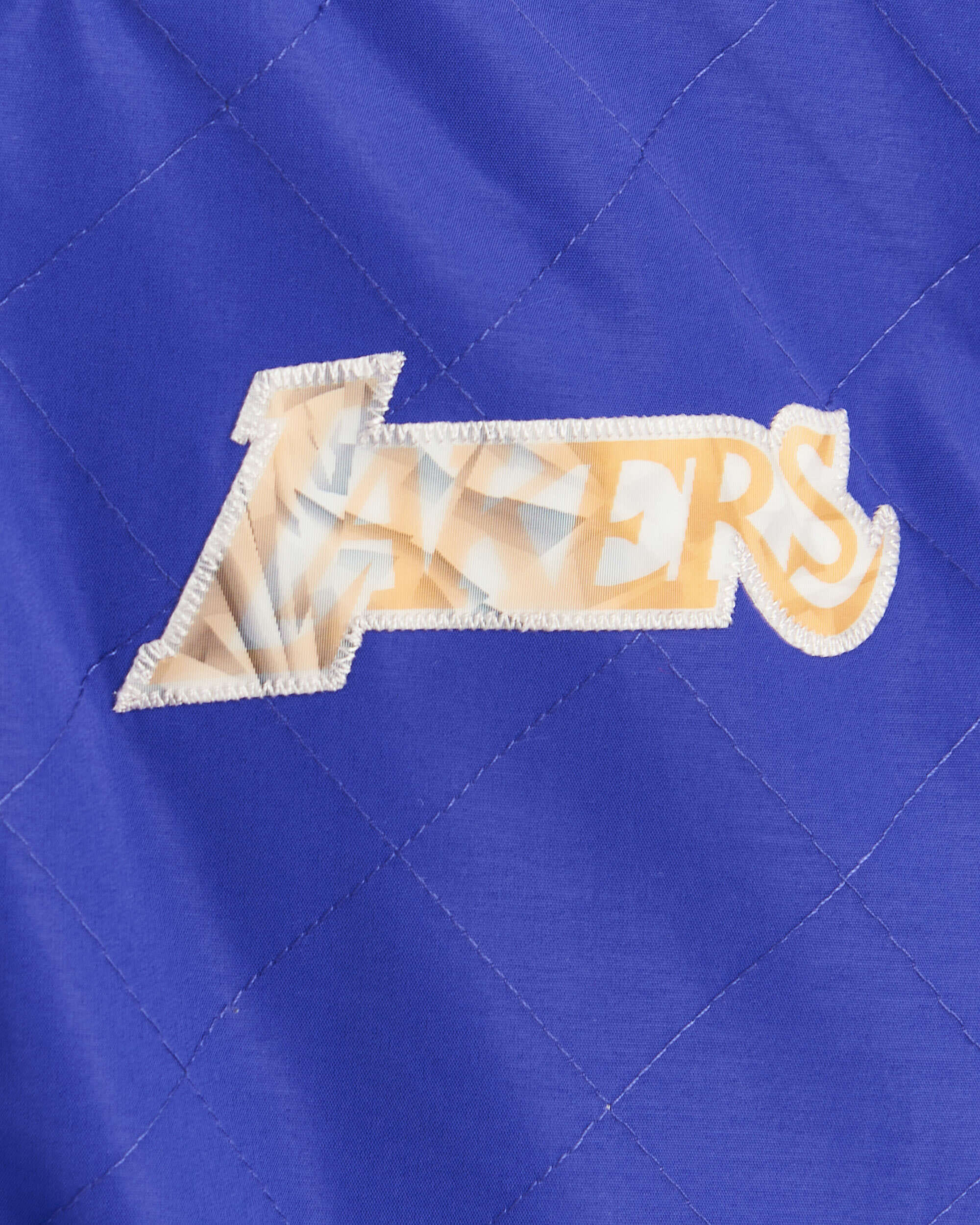 Mitchell & Ness Chaqueta Mitchell & Ness 75th Anniversary Los Angeles Lakers Men's Warm Up Jacket para hombre
