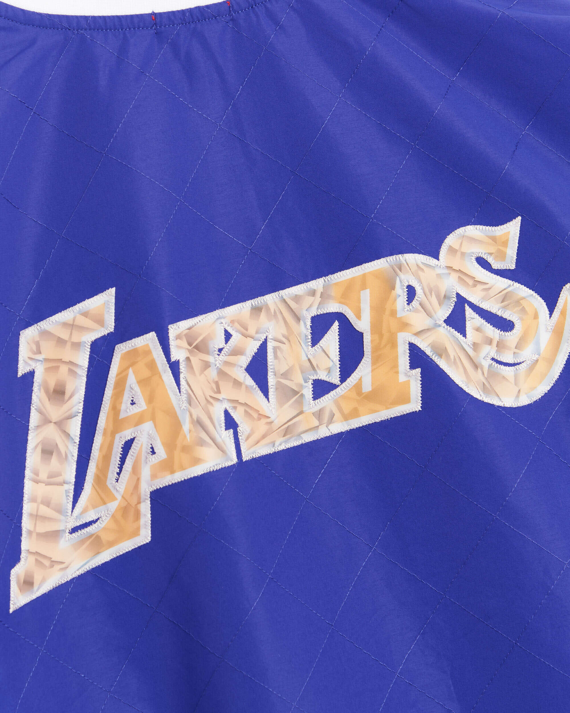Mitchell & Ness Chaqueta Mitchell & Ness 75th Anniversary Los Angeles Lakers Men's Warm Up Jacket para hombre