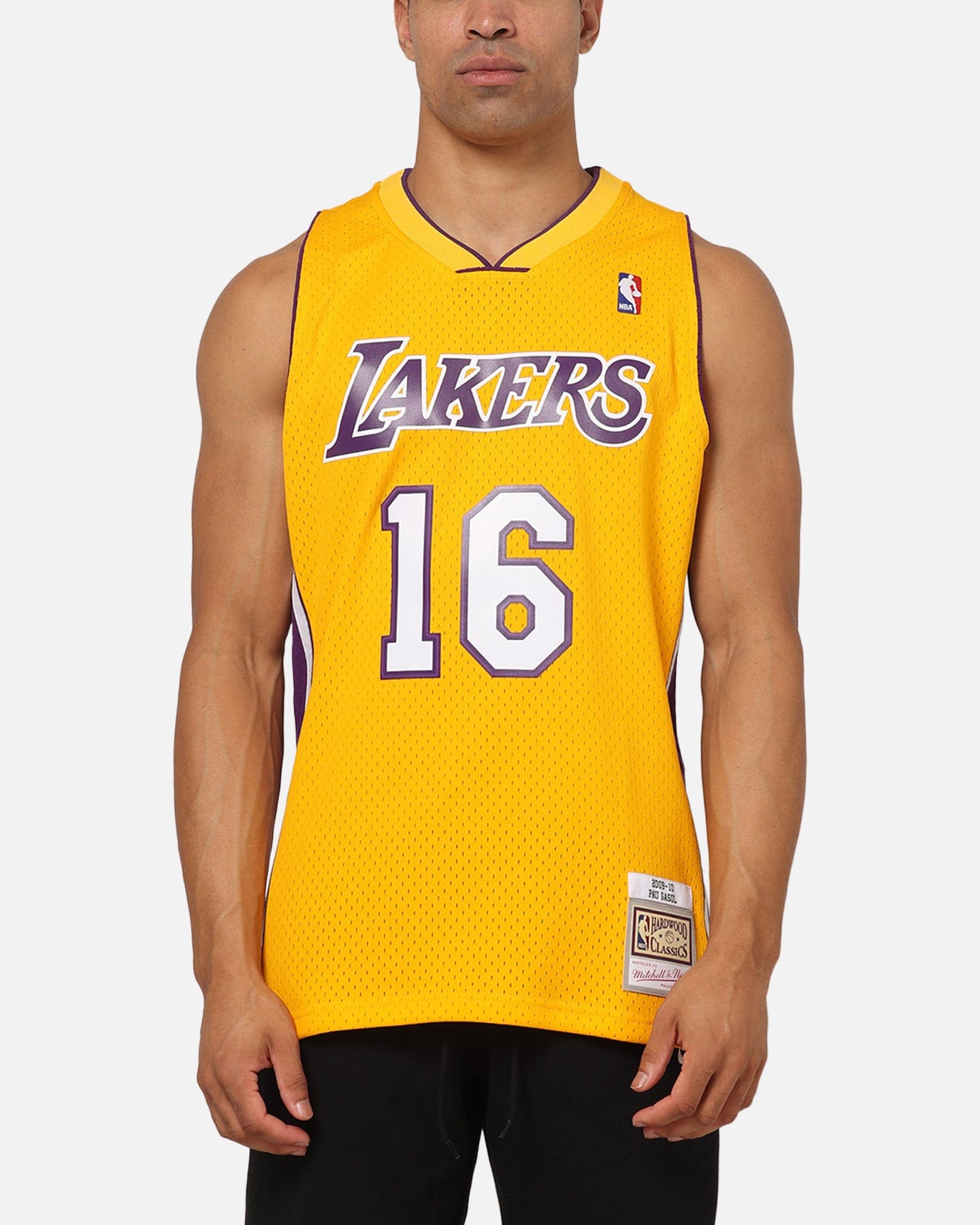 Mitchell & NESS Los Angeles Lakers Pau Gasol 09 - 10 Swingman Jersey Light Gold