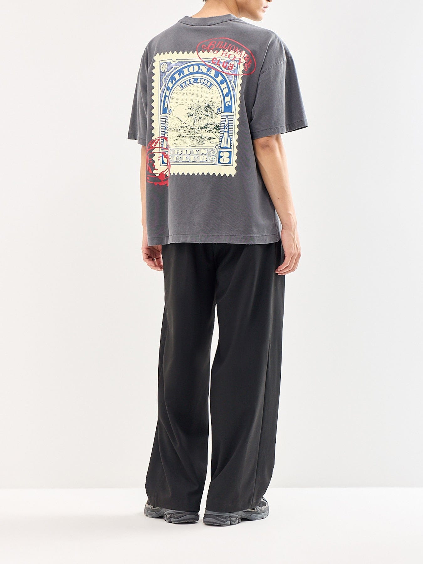 Billionaire Boys Club Stamp Graphic T - Shirt Black