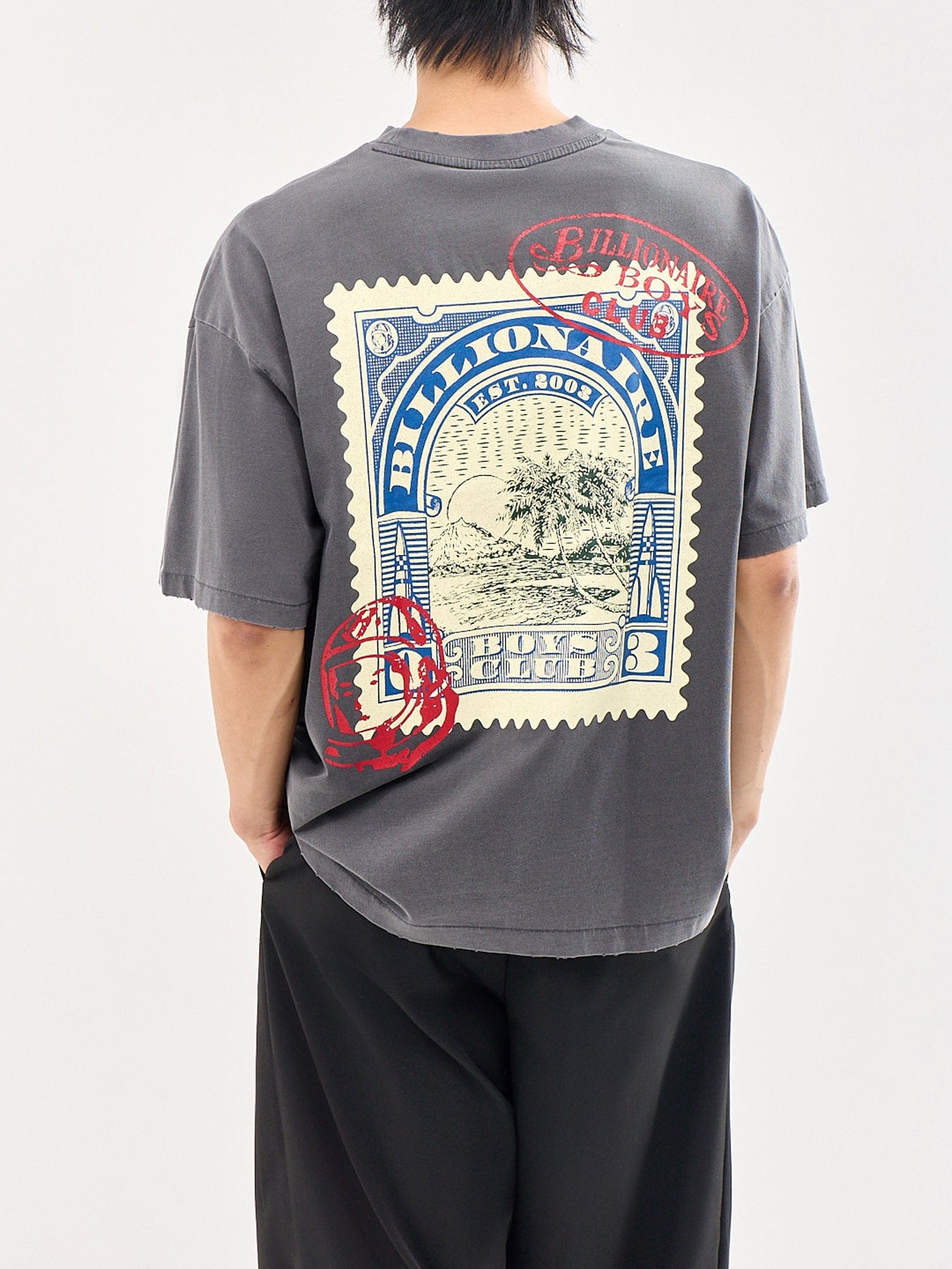 Billionaire Boys Club Stamp Graphic T - Shirt Black