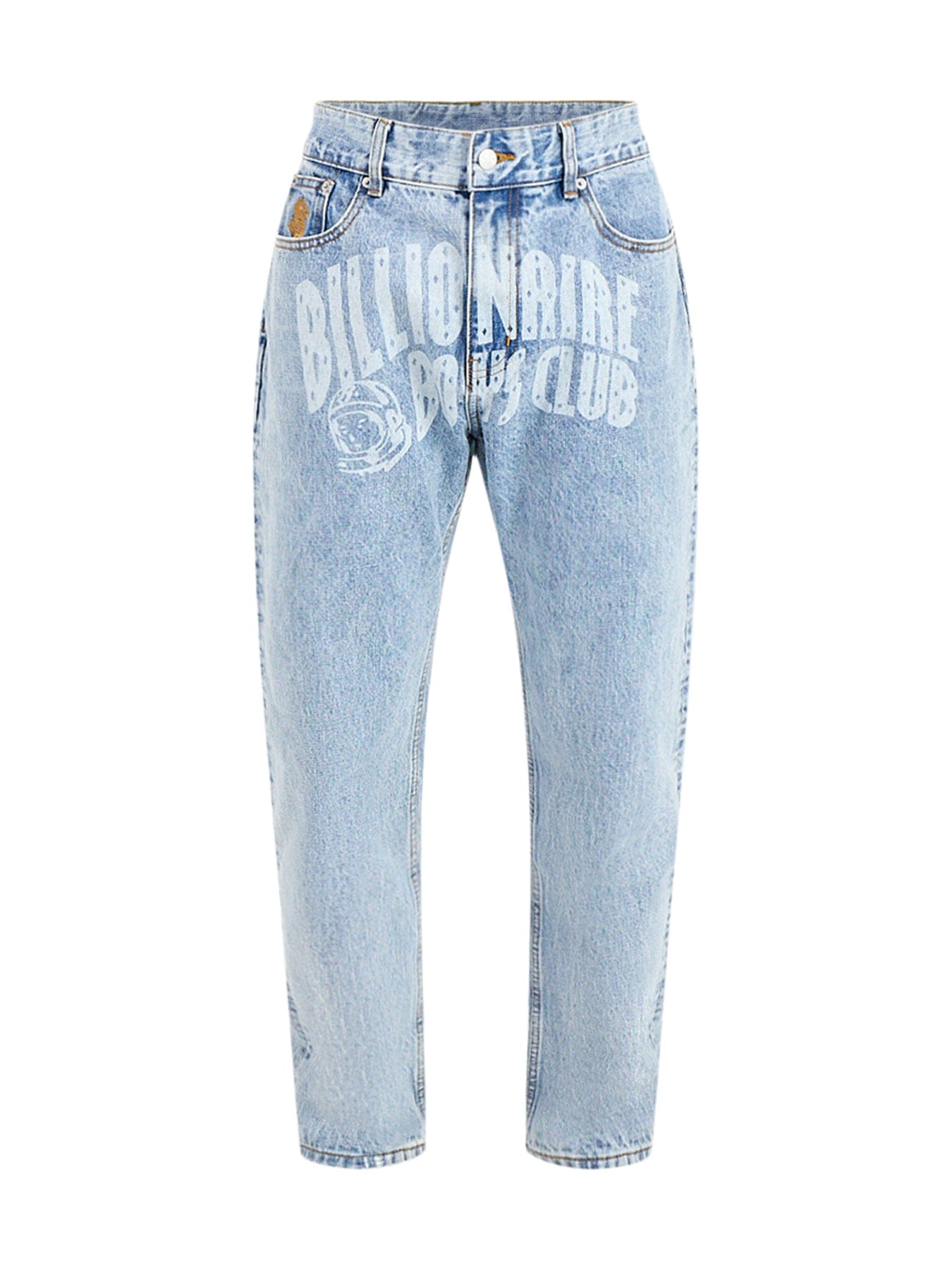 Billionaire Boys Club Faded Arch Logo Denim Jeans Blue
