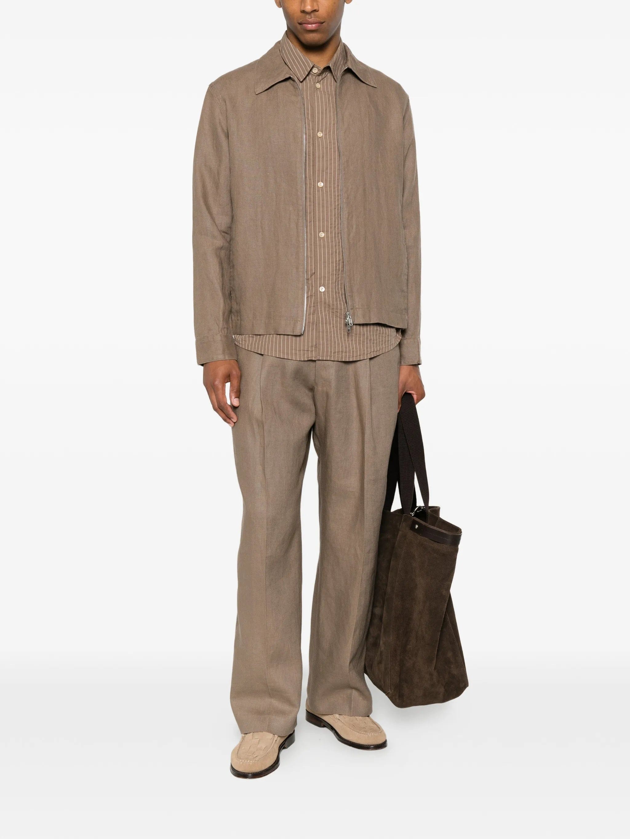 NN07 Alban two - way - zip jacket