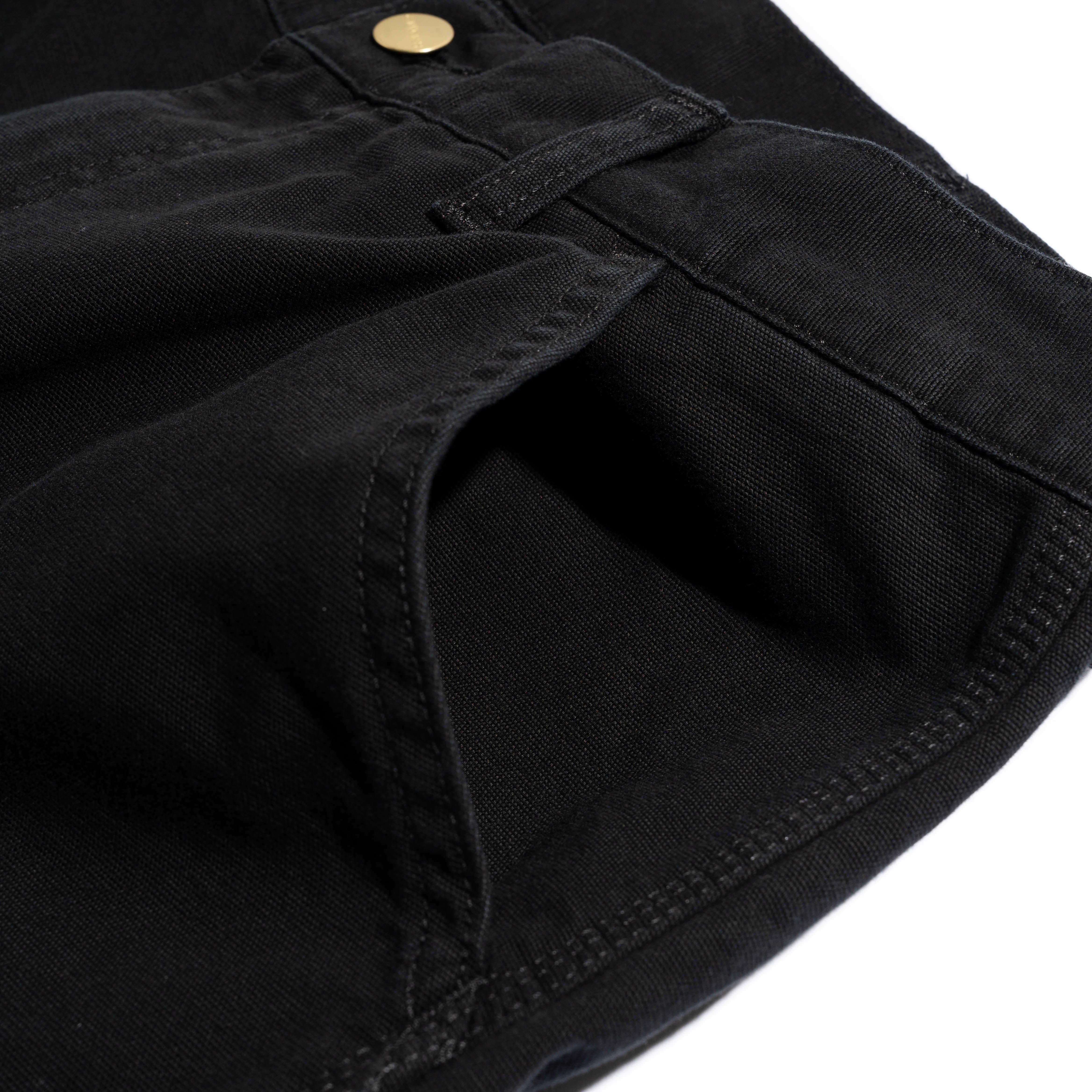 Carhartt Wip Double Knee Short Black Stone I034793