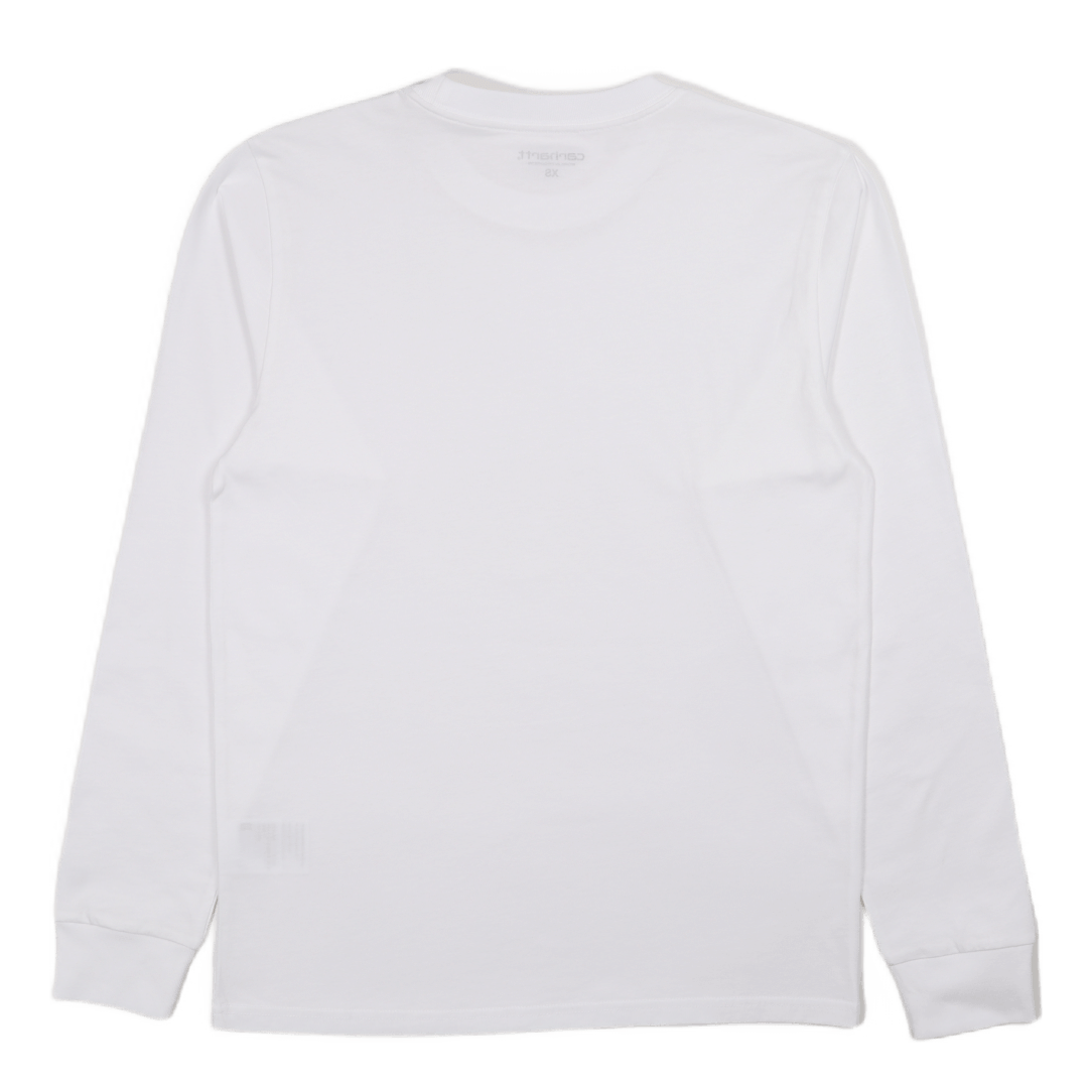Carhartt WIP L/s Base T - shirt White / Black