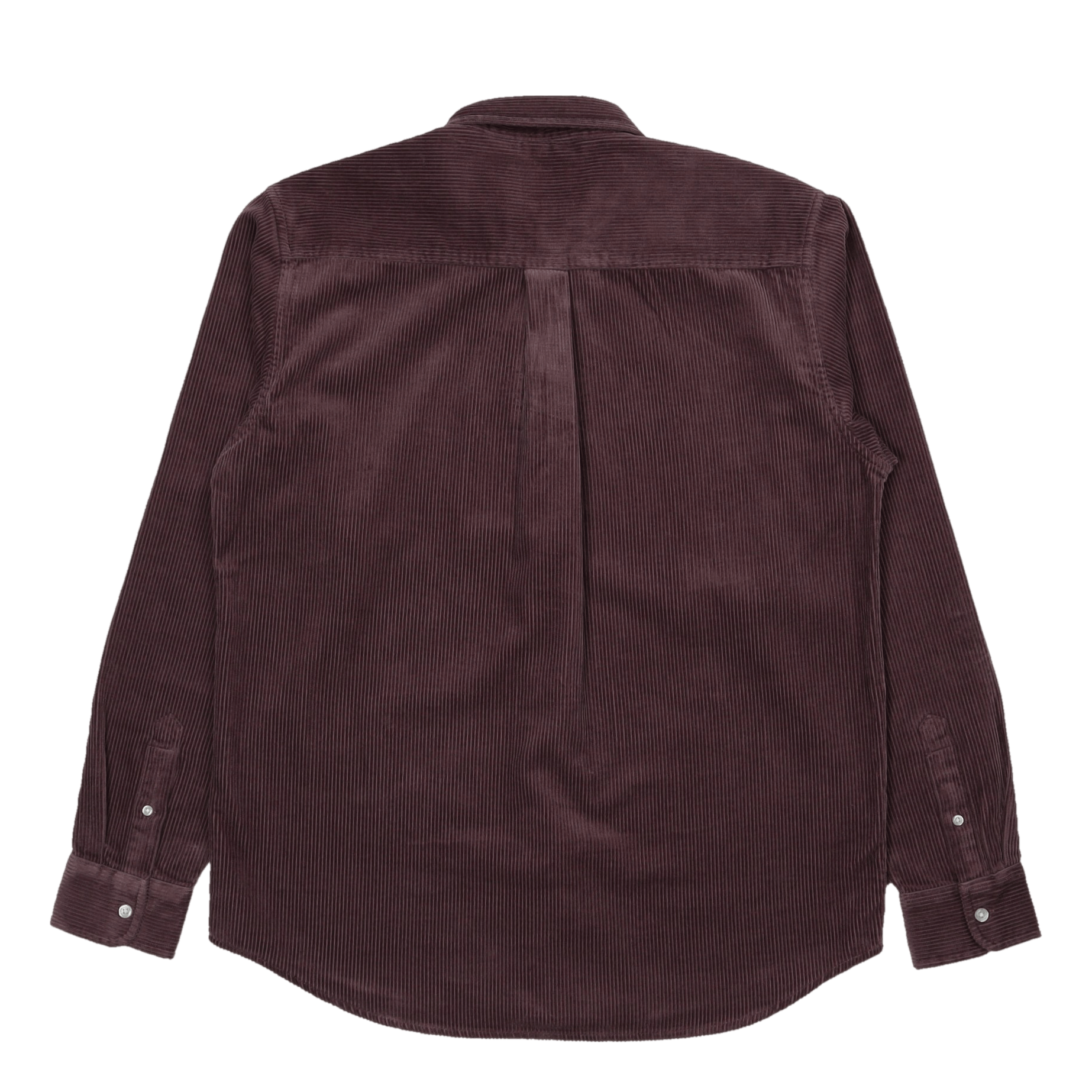 Carhartt WIP L/s Madison Cord Shirt Misty Thistle / Black