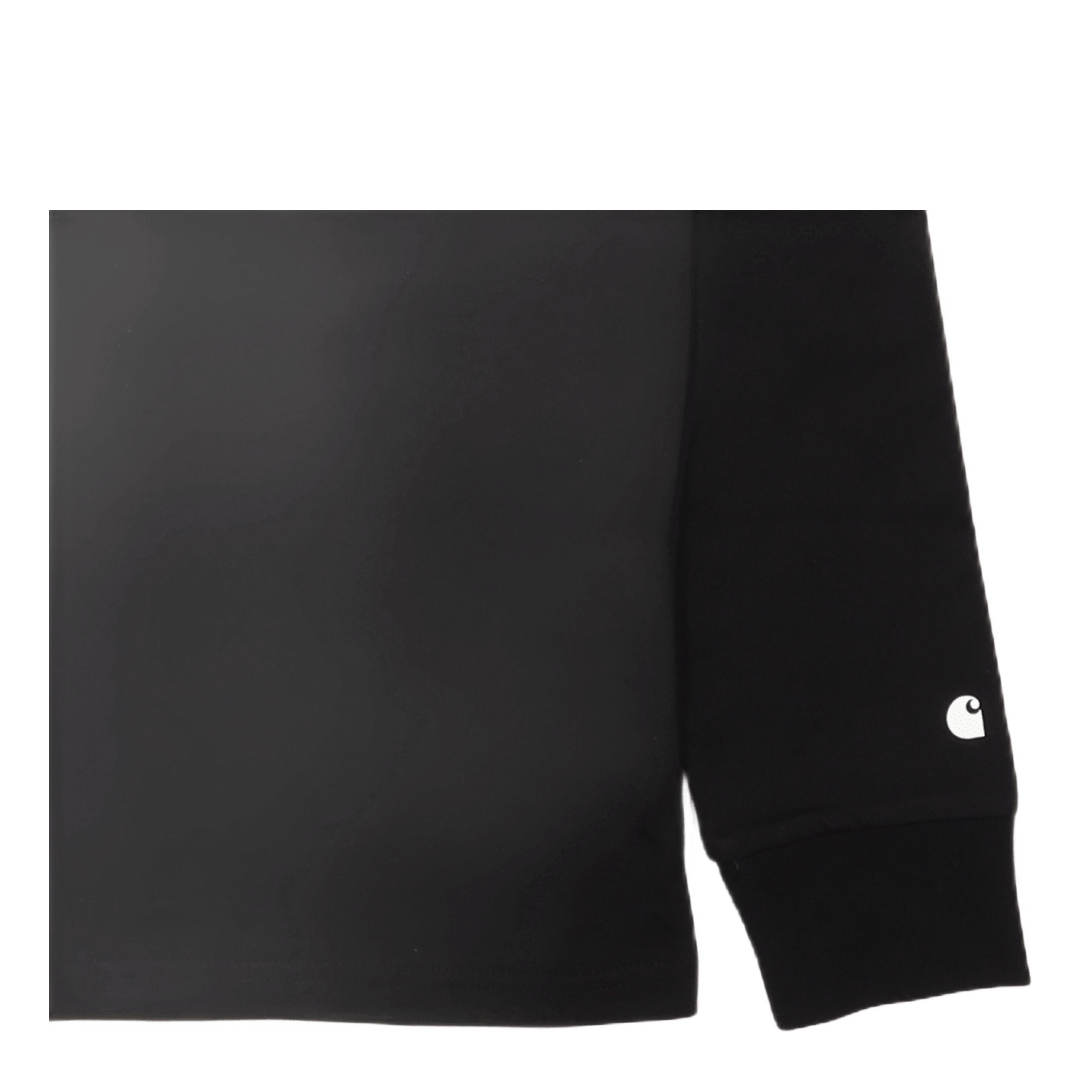 Carhartt WIP L/s Base T - shirt Black / White