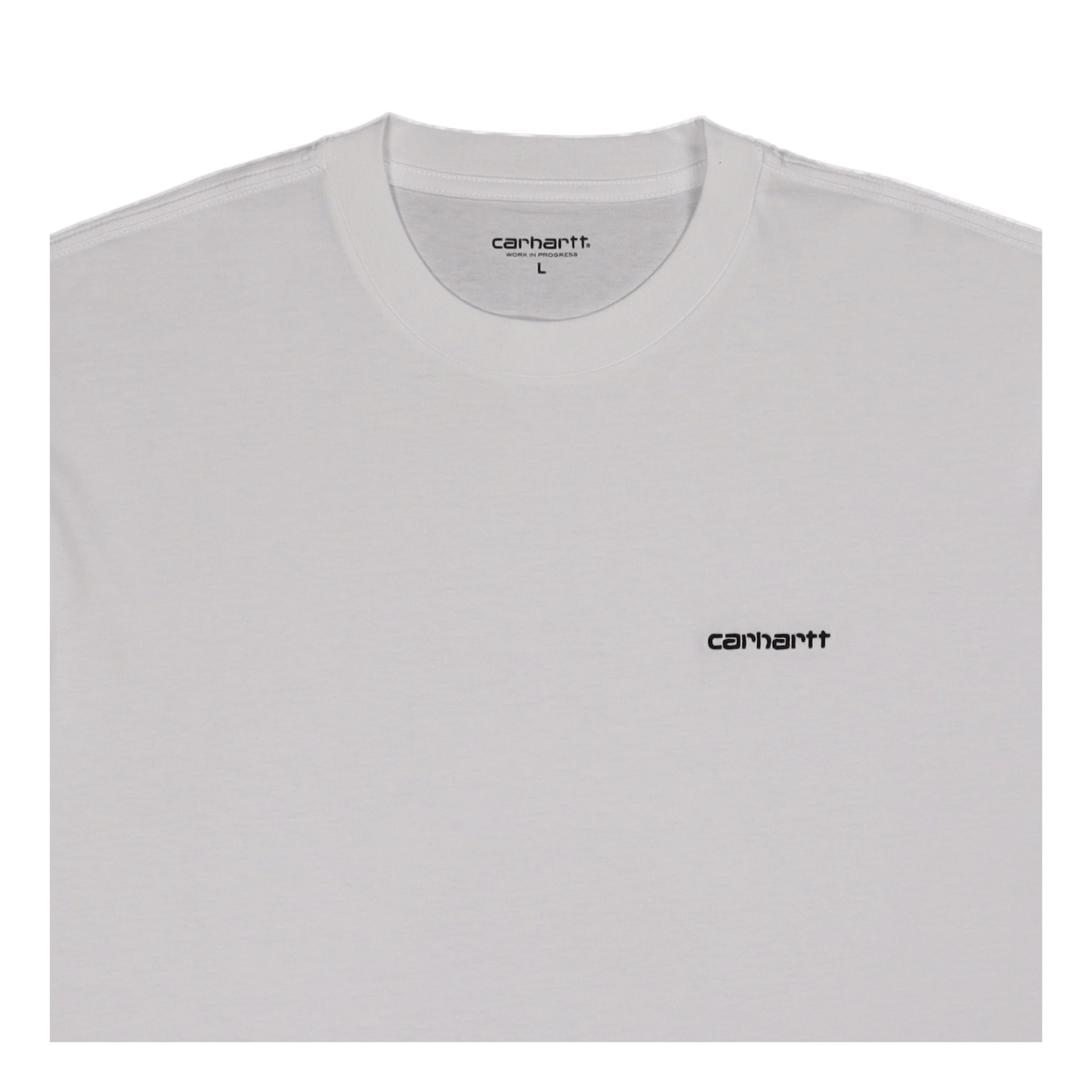 Carhartt WIP S/s Script Embroidery T - shirt White / Black
