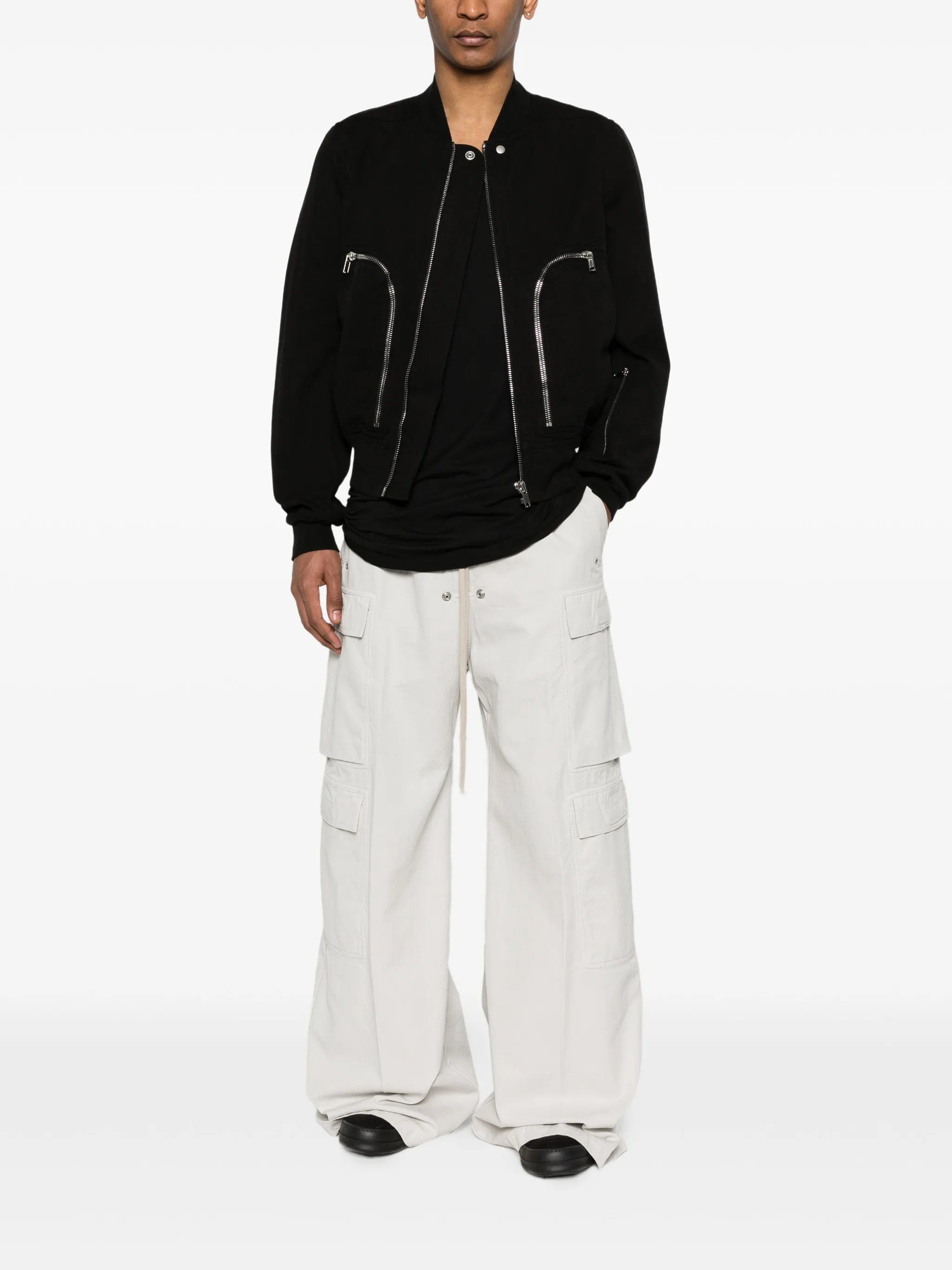 Rick Owens Drkshdw zip pocket bomber jacket