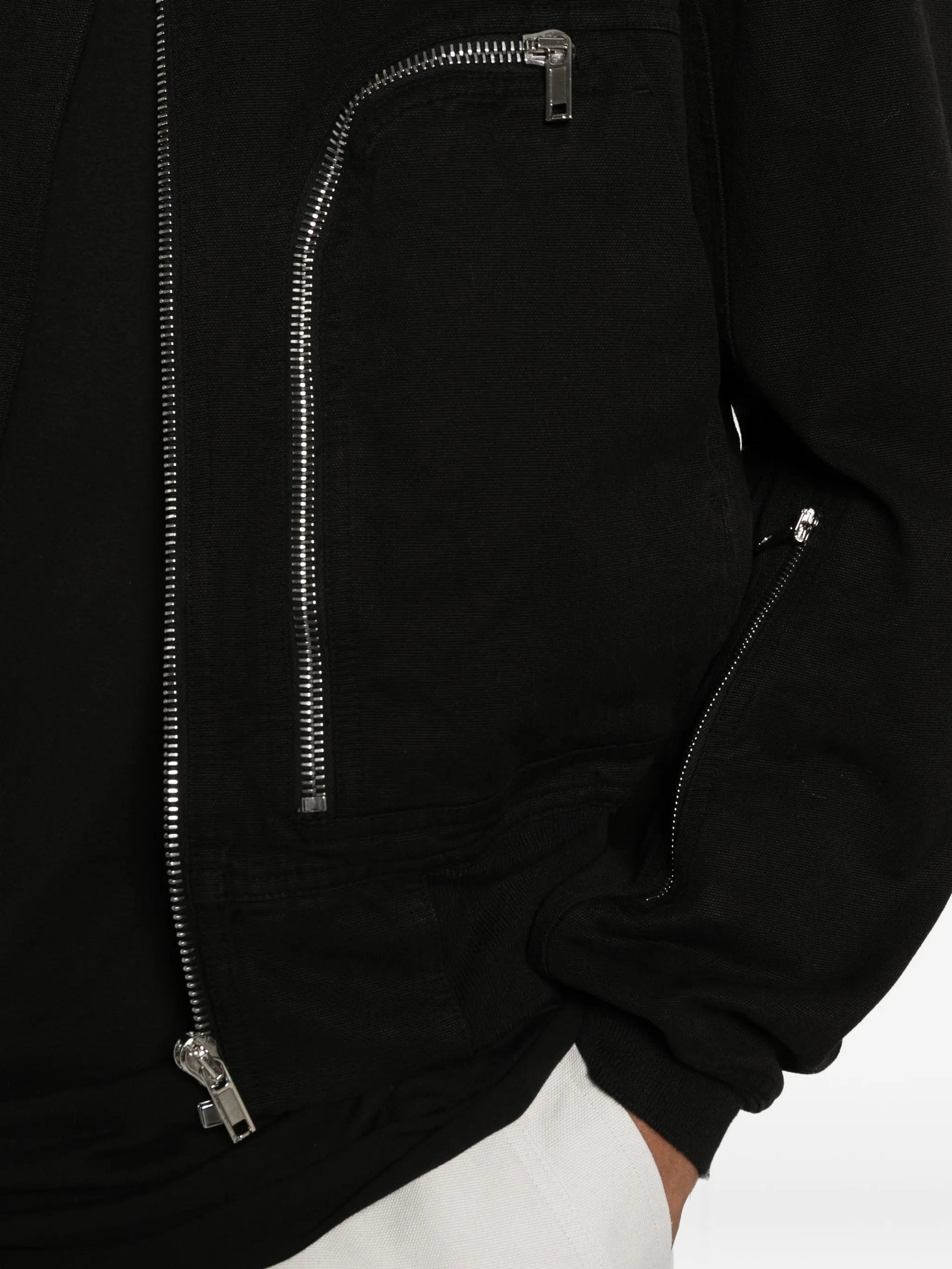 Rick Owens Drkshdw zip pocket bomber jacket