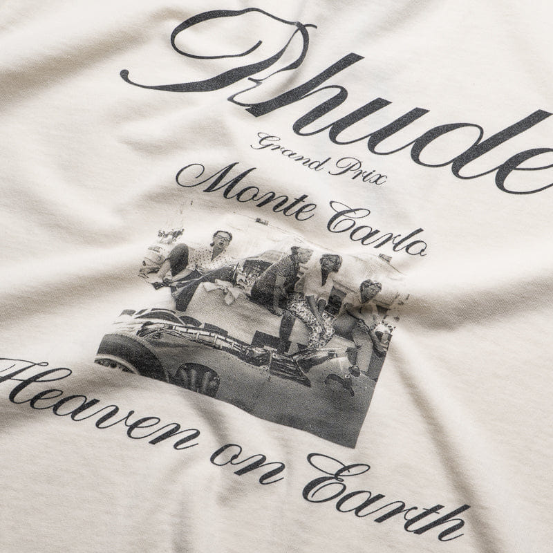 Rhude Heaven On Earth T-Shirt - Vintage White