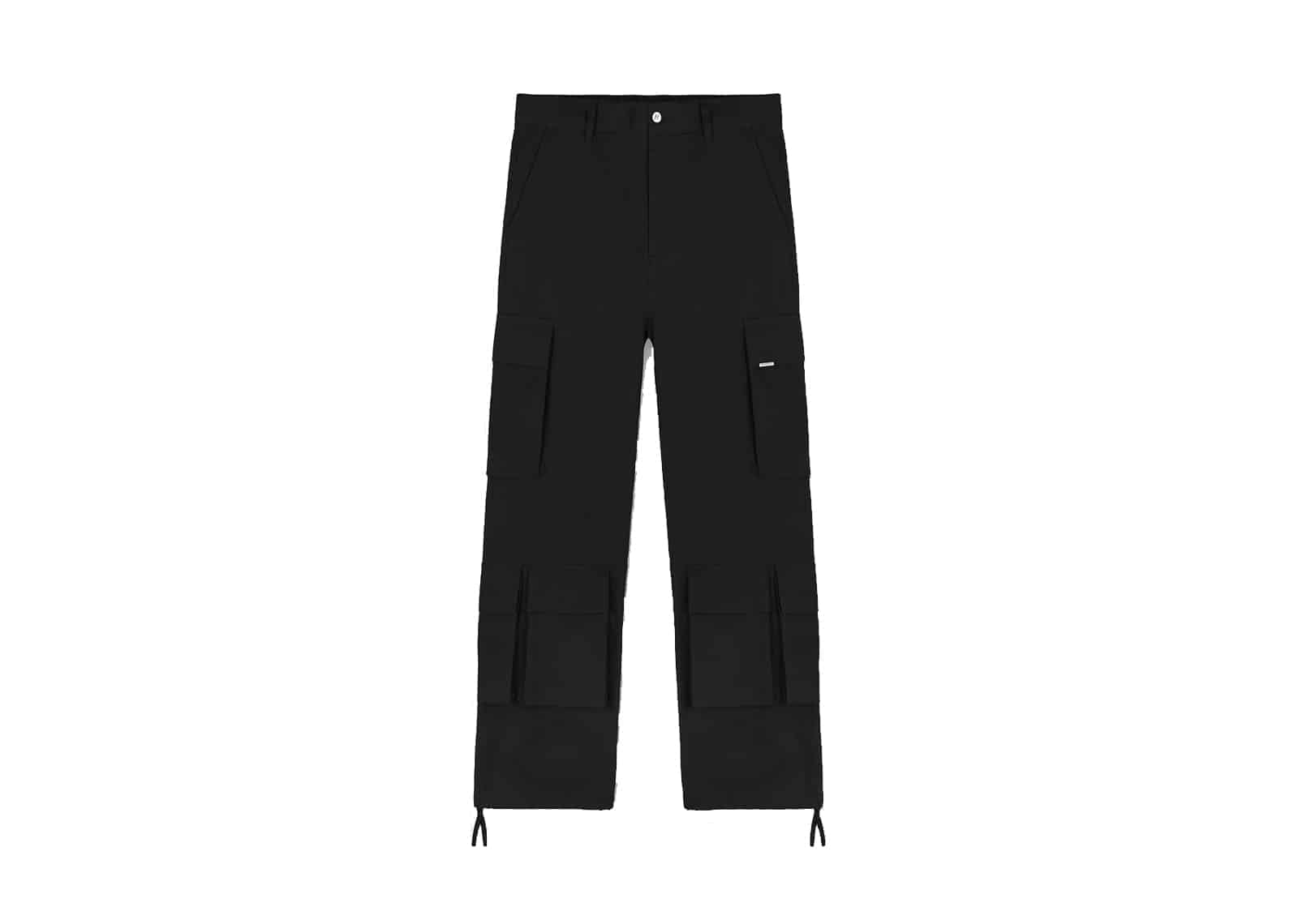 Represent Baggy Cargo Pants Black