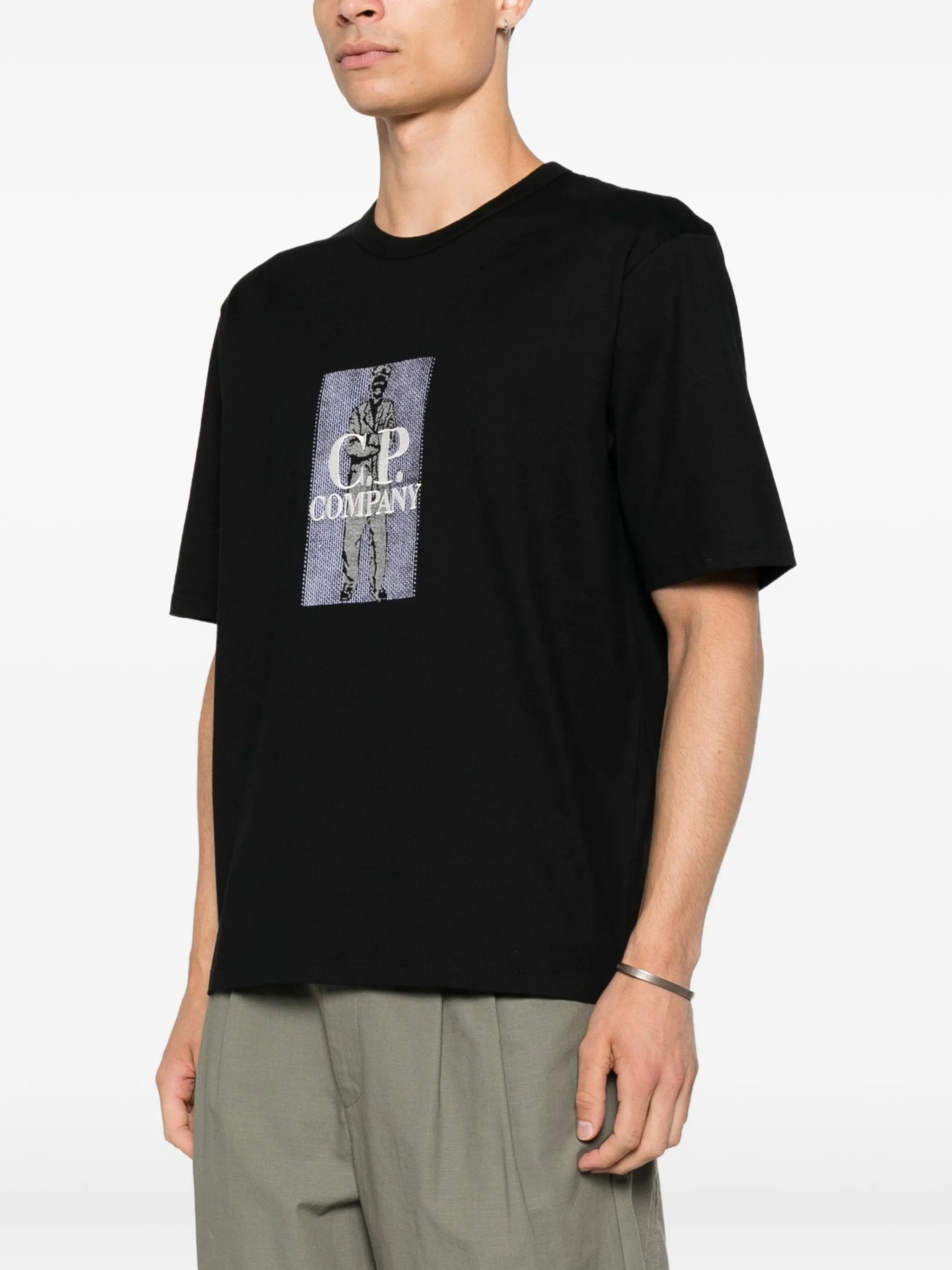 C.P. Company logo - print T - shirt