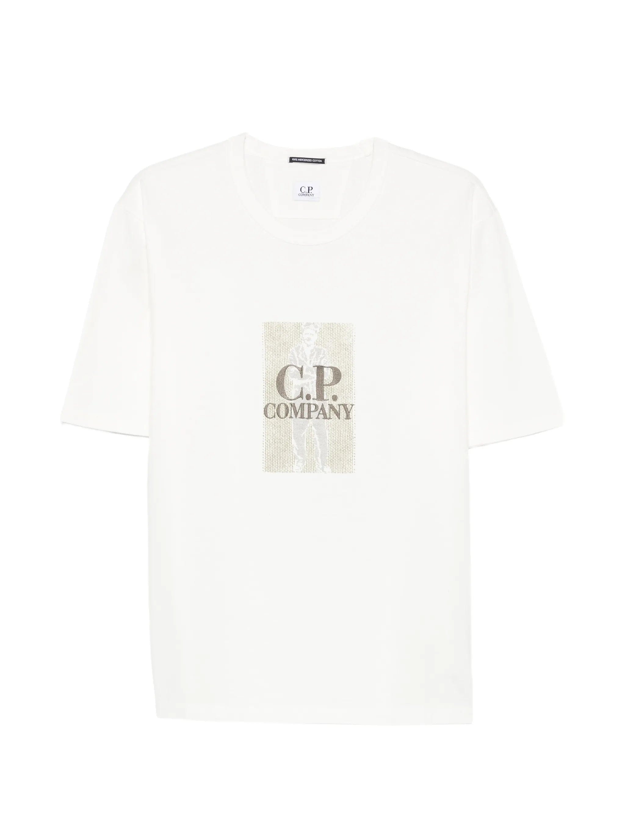 C.P. Company logo - embroidery T - shirt