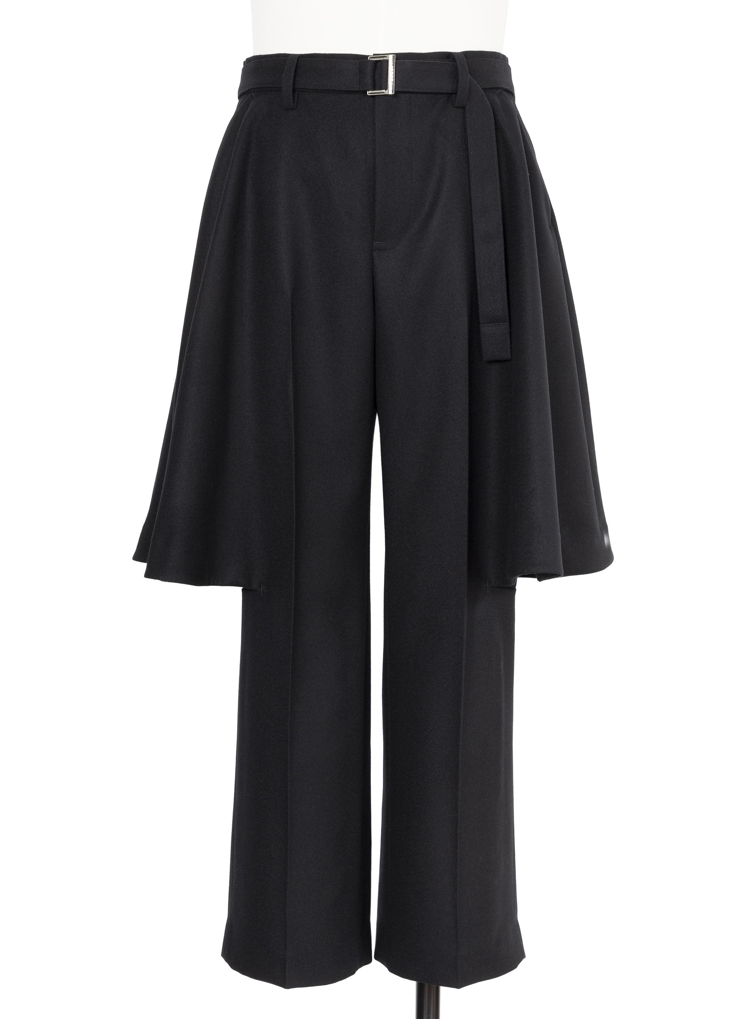 Sacai Wool Flannel Pants