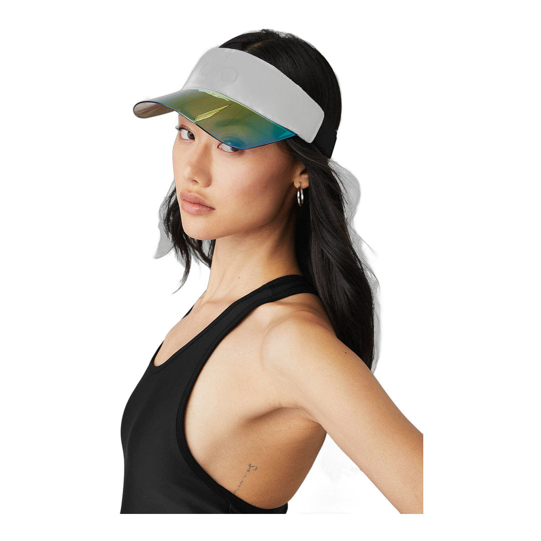 ALO Yoga alo Airlift Solar Visor - White