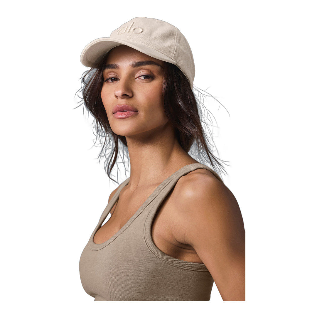 ALO Yoga alo Washed Off - Duty Cap - Sand Dollar