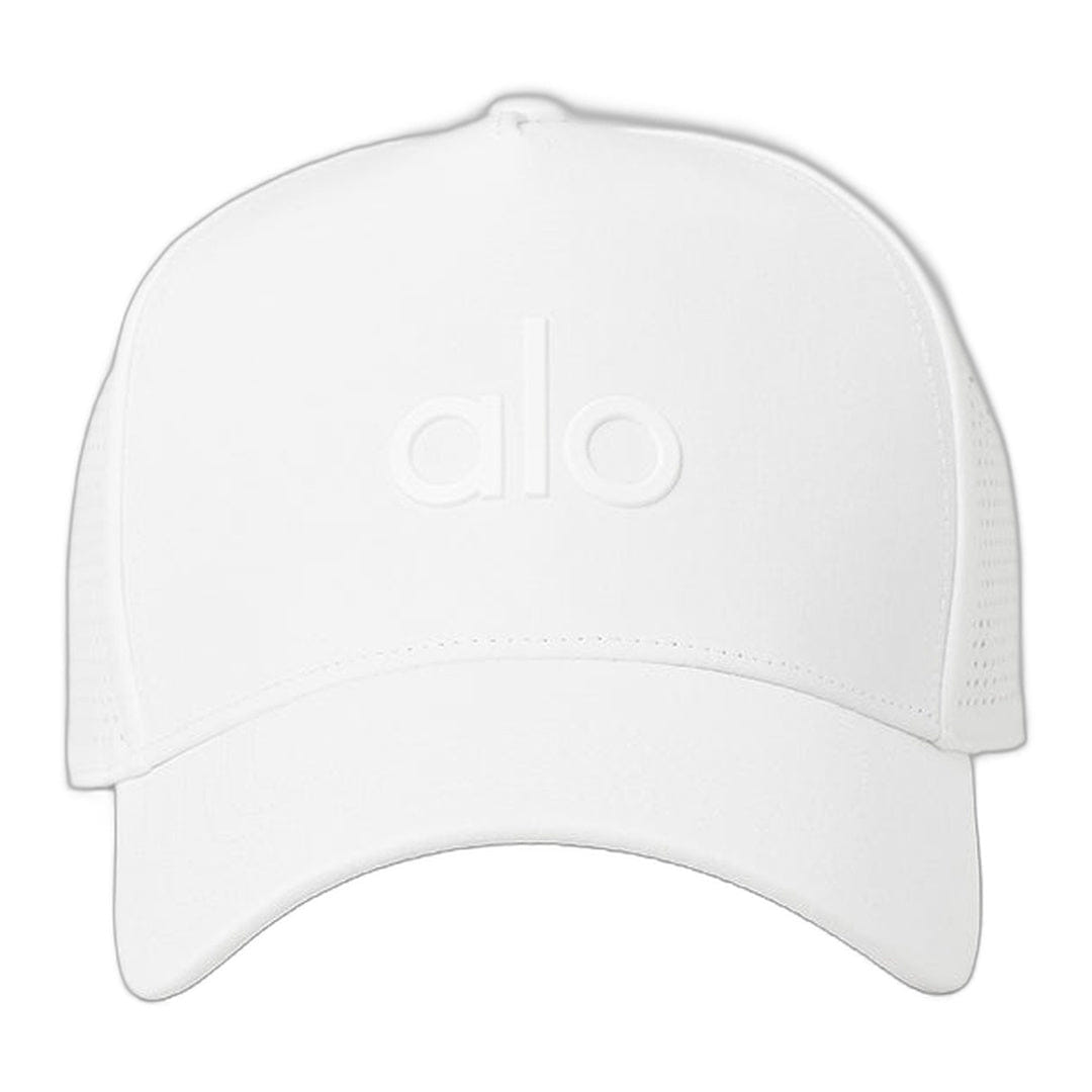 ALO Yoga alo Performance District Trucker Hat - White