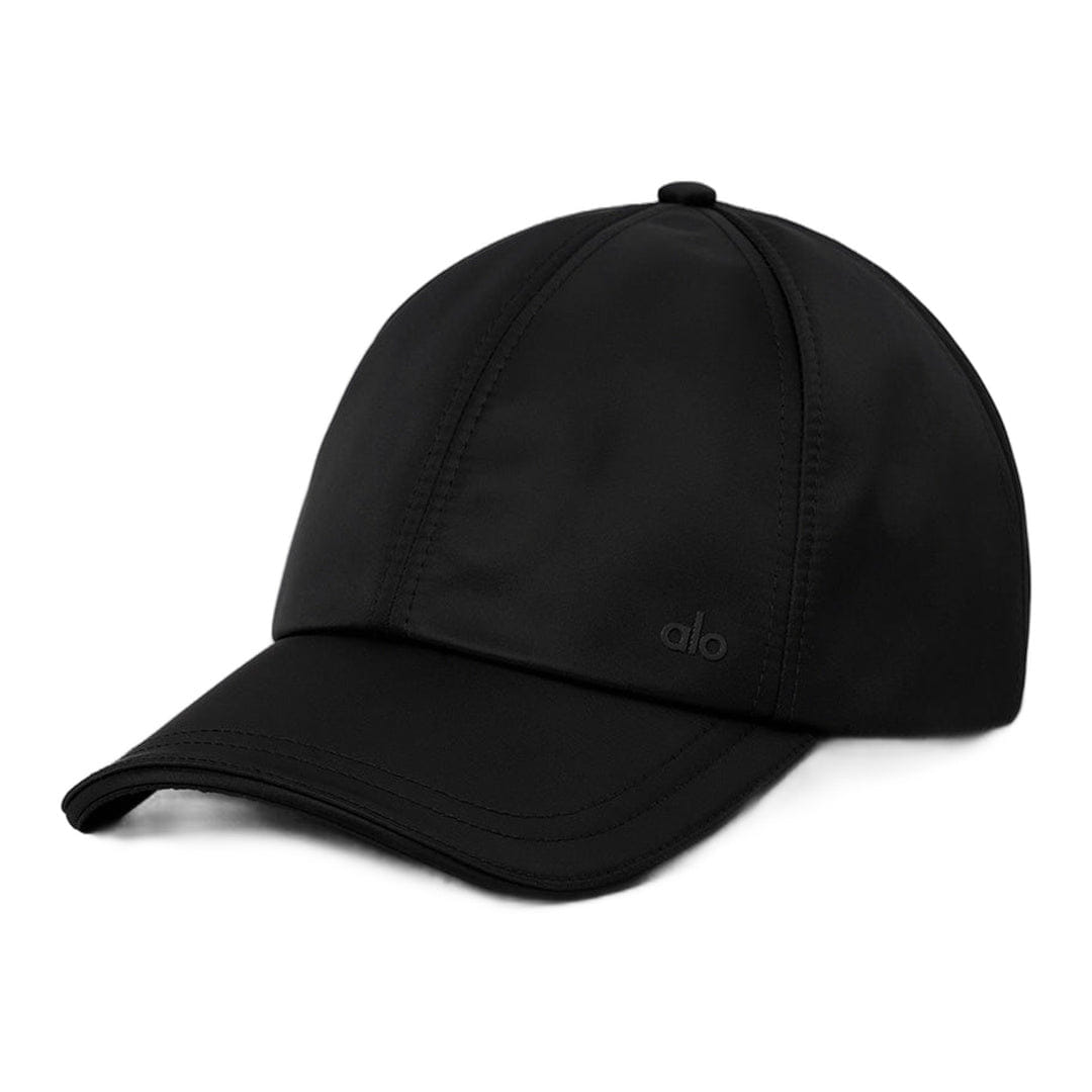 ALO Yoga alo Satin Off - Duty Cap - Black