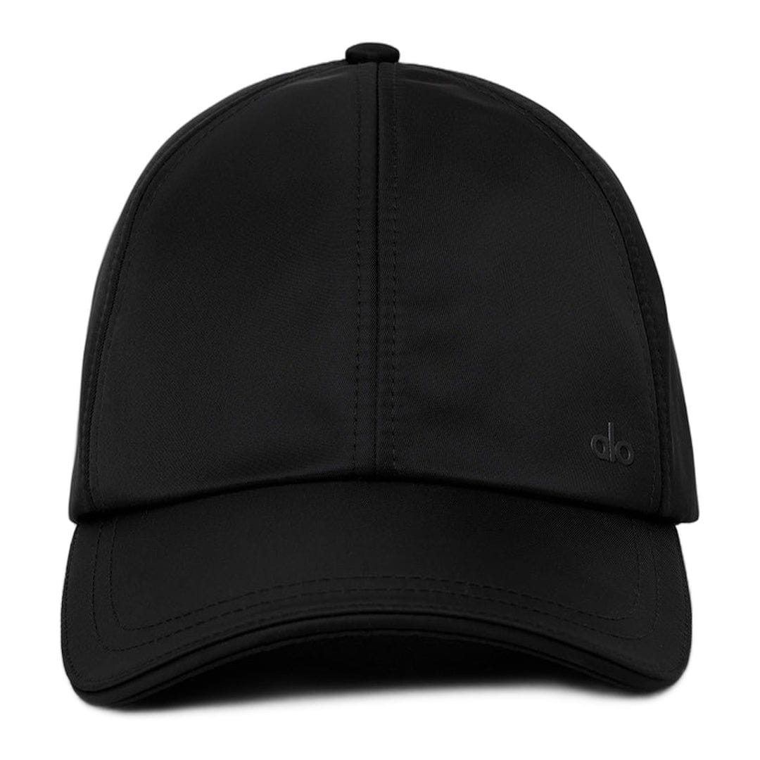 ALO Yoga alo Satin Off - Duty Cap - Black