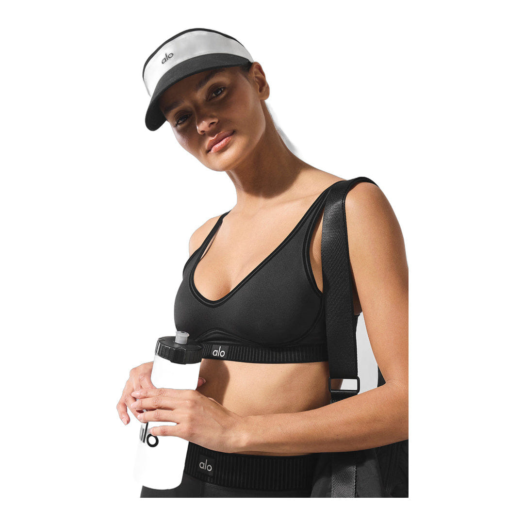 ALO Yoga alo Colorblock Visor - Black/White