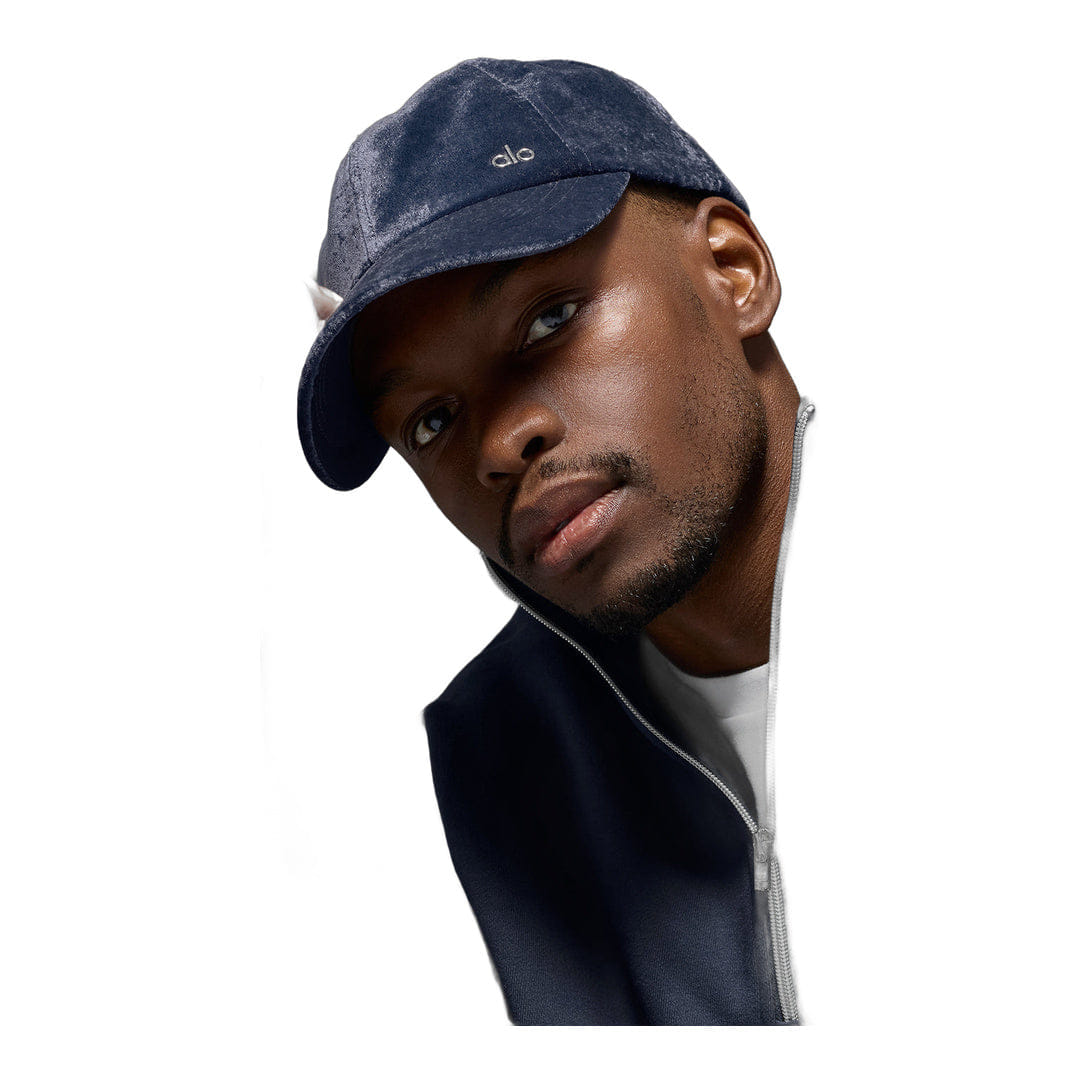 ALO Yoga alo Velvet Off - Duty Cap - Navy