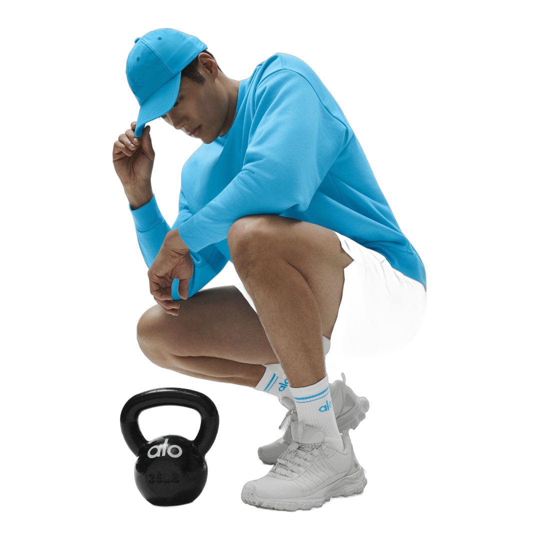 ALO Yoga alo Performance Off - Duty Cap - Azure Blue