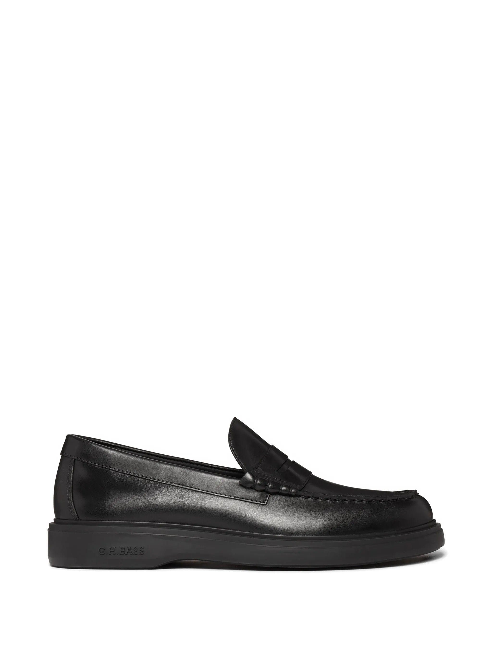 G.h.bass Bosco Cupsole penny leather loafers
