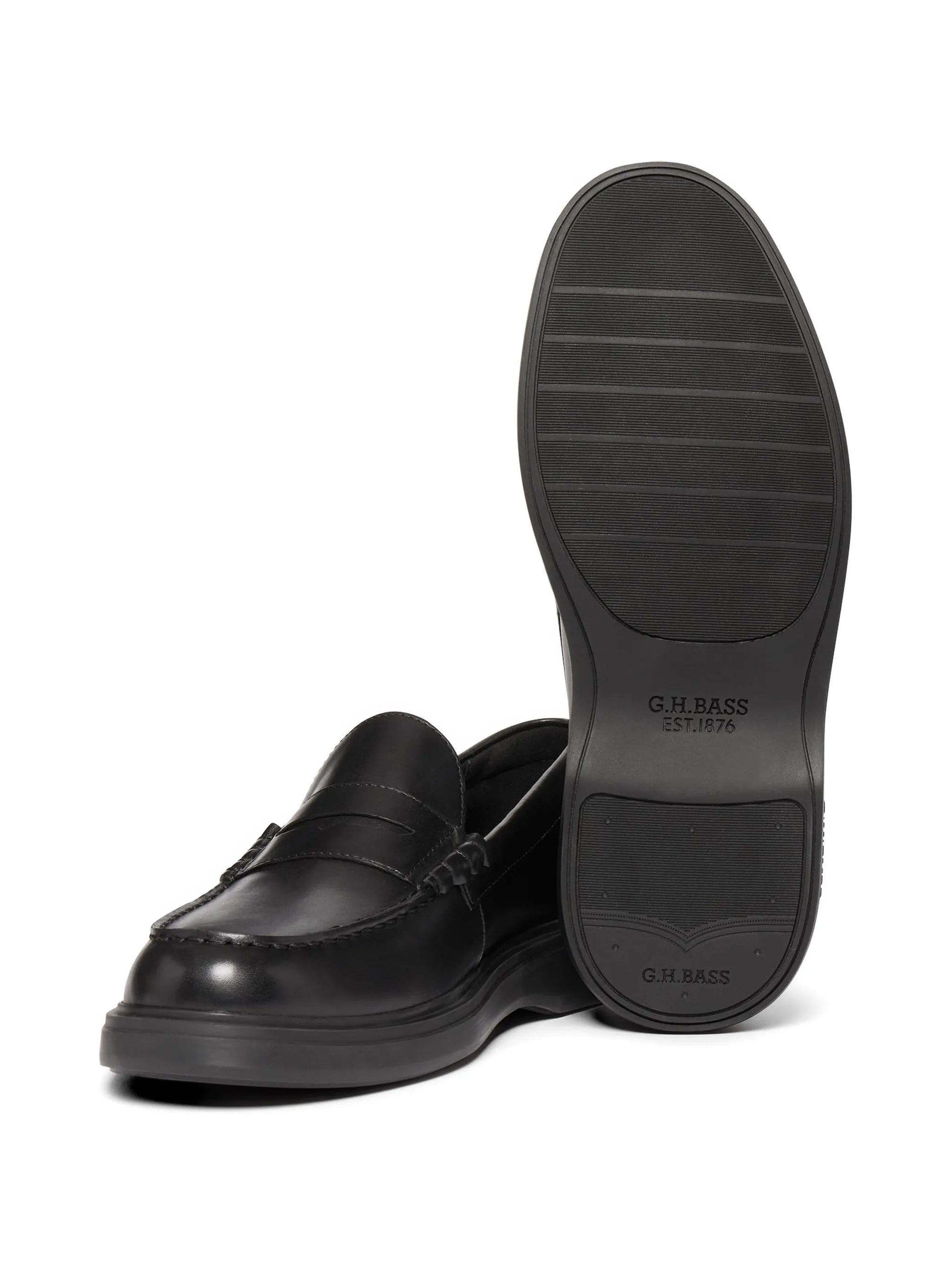 G.h.bass Bosco Cupsole penny leather loafers