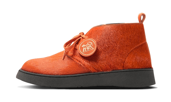 Clarks Desert Boot Zara Orange Black
