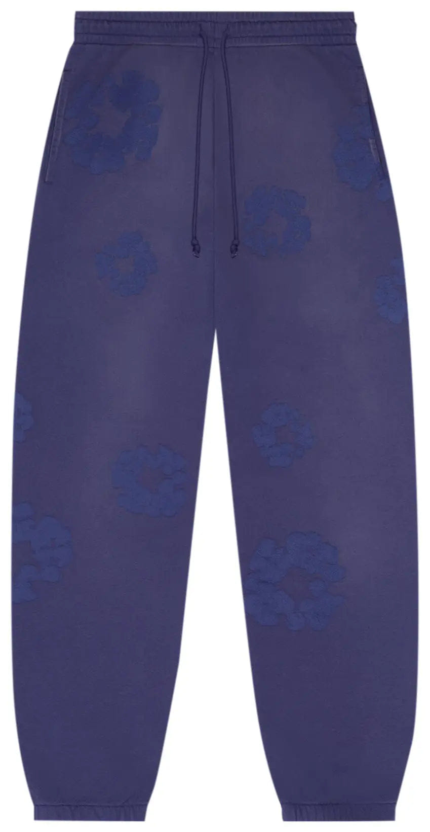 Denim Tears Mono Cotton Wreath Sweatpants Navy