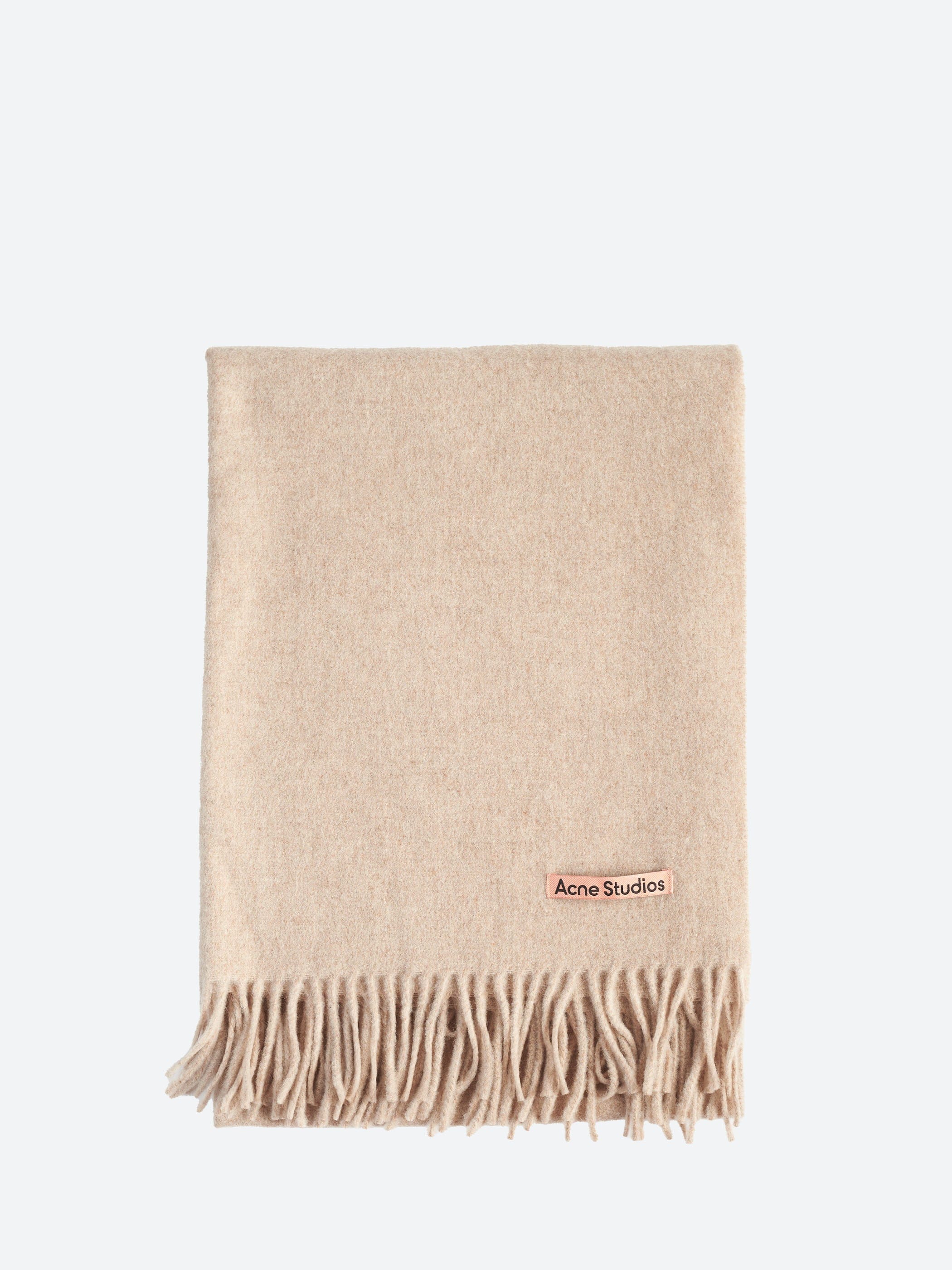 Acne Studios Fringe Wool Scarf