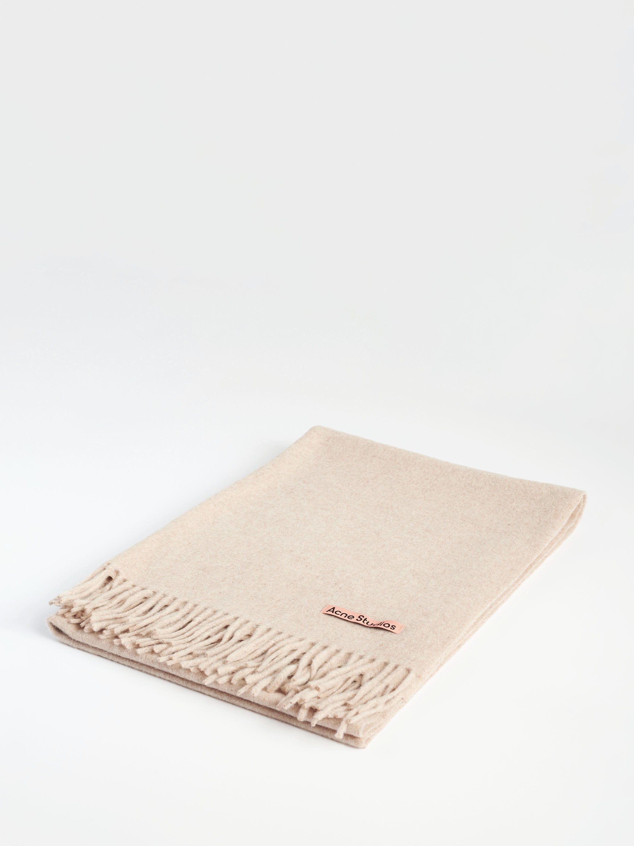 Acne Studios Fringe Wool Scarf