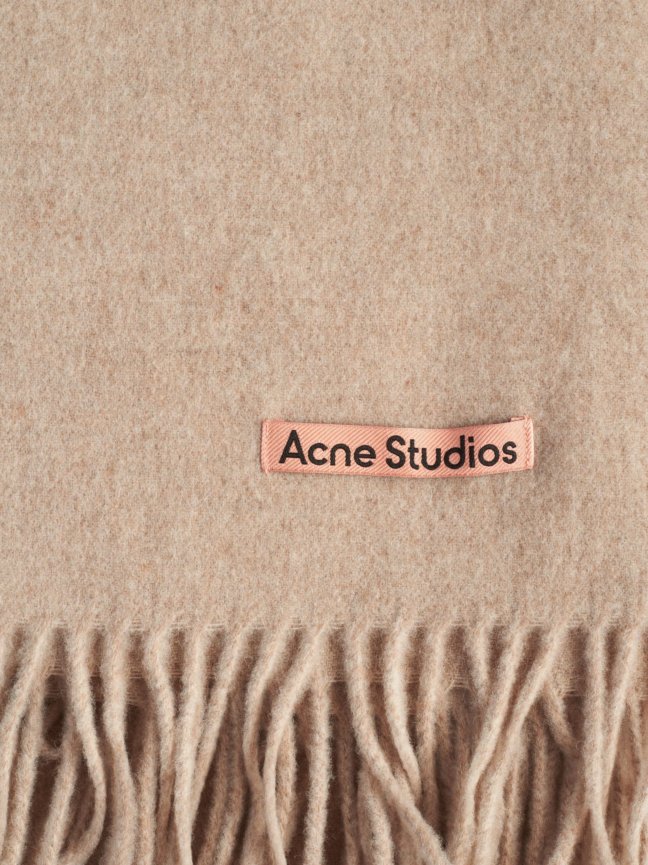 Acne Studios Fringe Wool Scarf