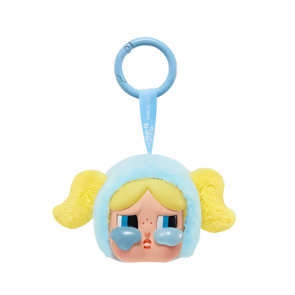 Pop Mart CRYBABY x Powerpuff Girls Series Bubbles Vinyl Face Plush