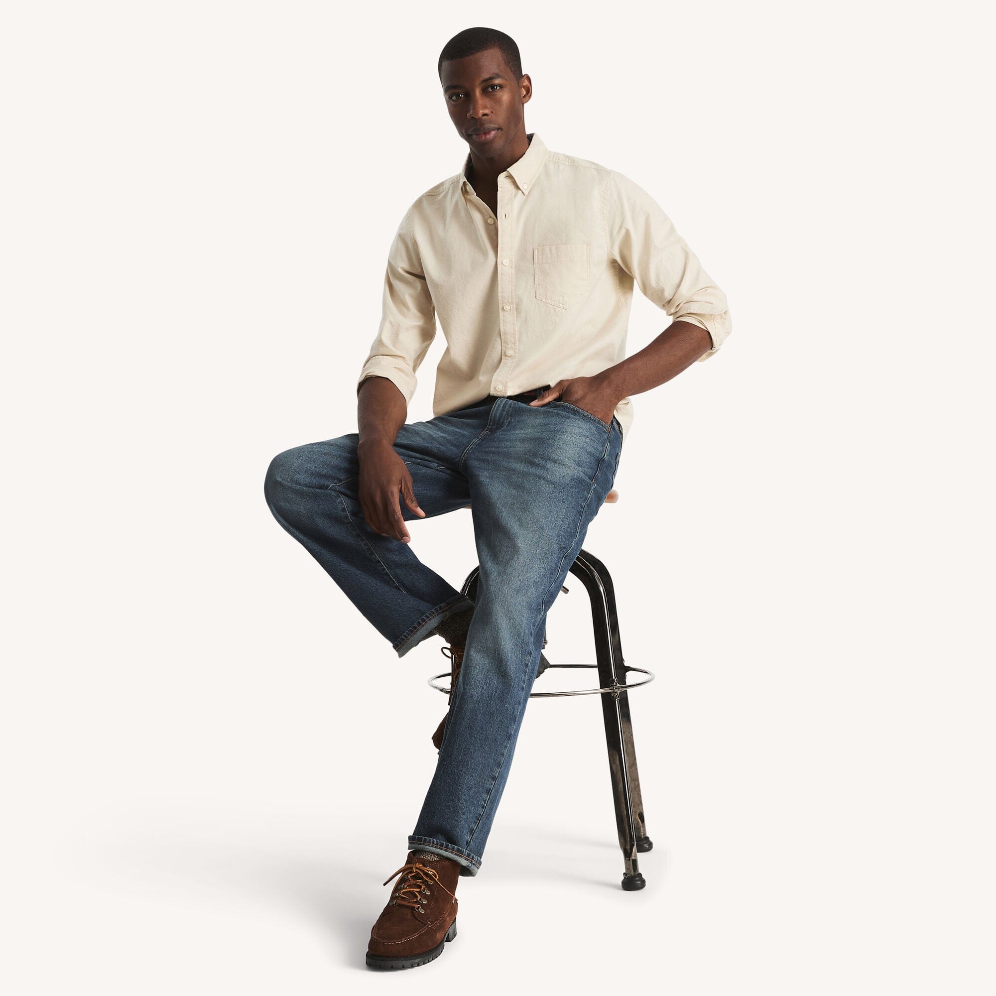 Nautica Mens Oxford Shirt