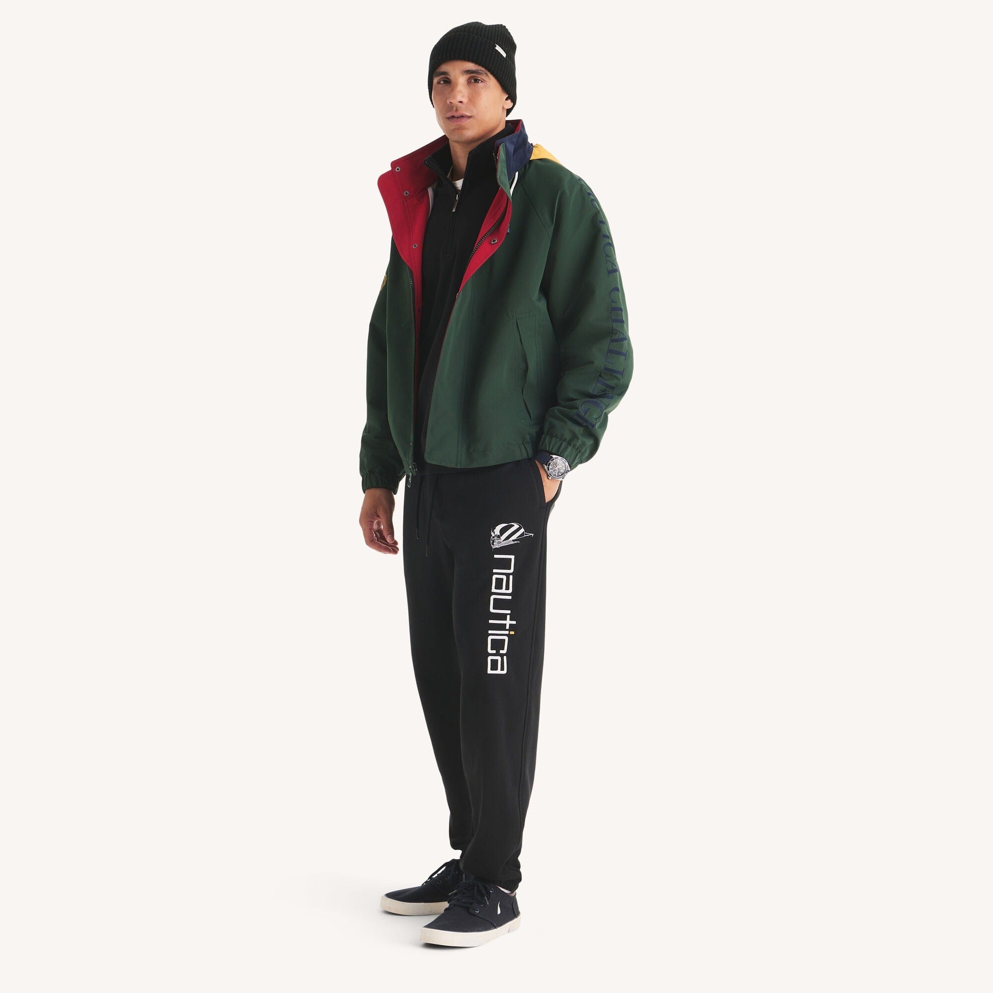 Nautica Mens Logo Fleece Jogger