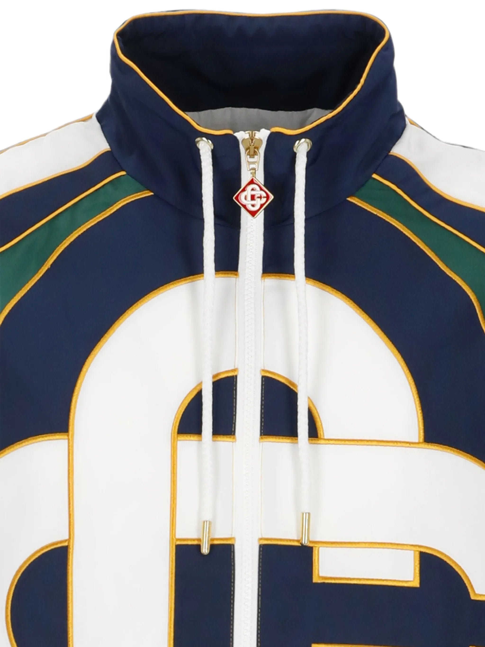 Casablanca zip - fastening logo - detail jacket