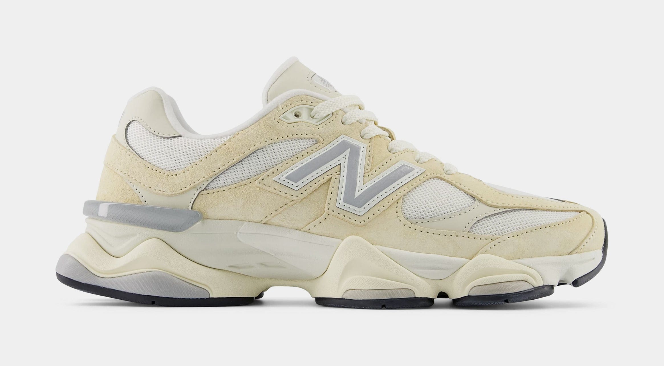 Newbalance 9060 Mens Lifestyle Shoes (Calcium/Sea Salt/Silver Metallic)