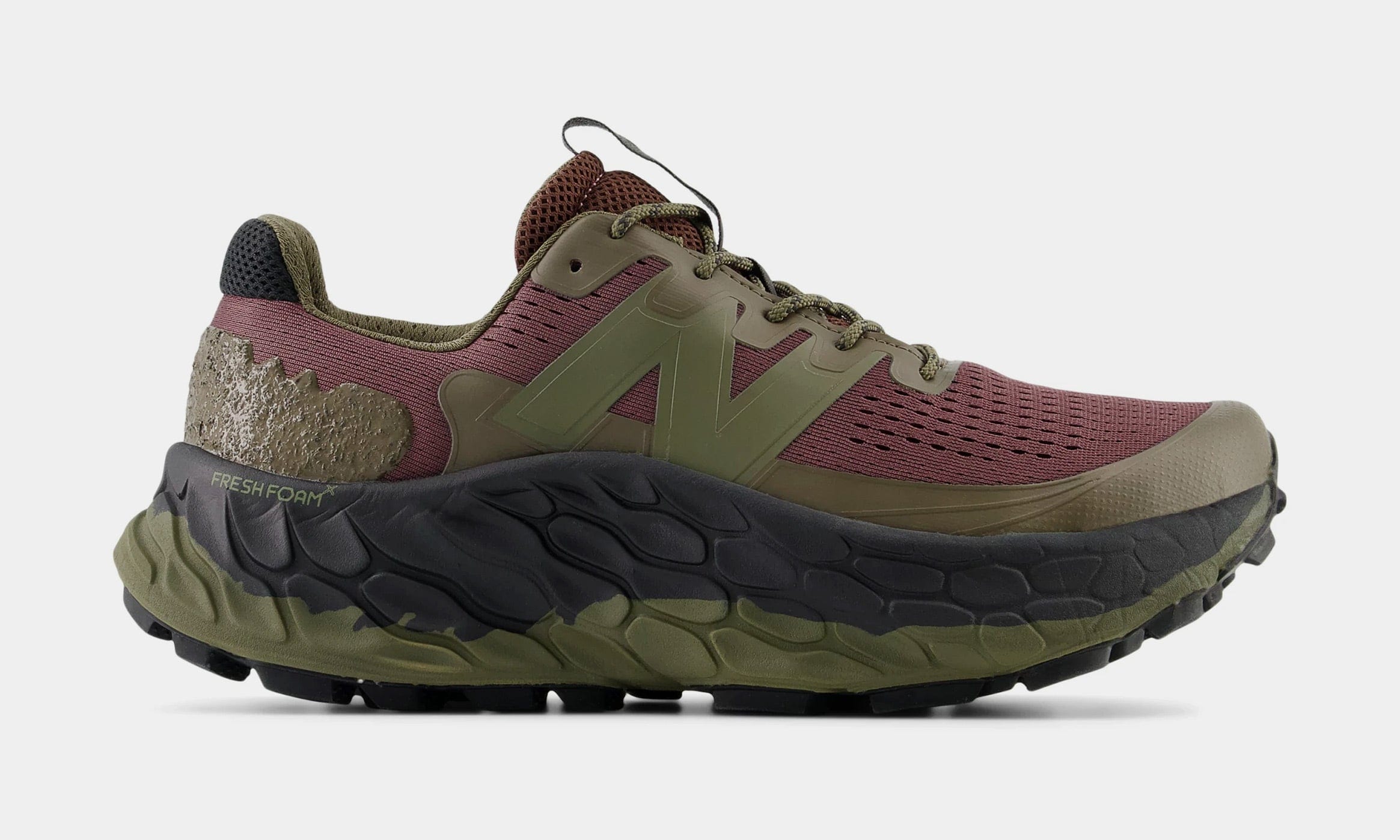 Newbalance Trail More v3 Fresh Foam Mens Running Shoes (Dark Camo/Licorice)