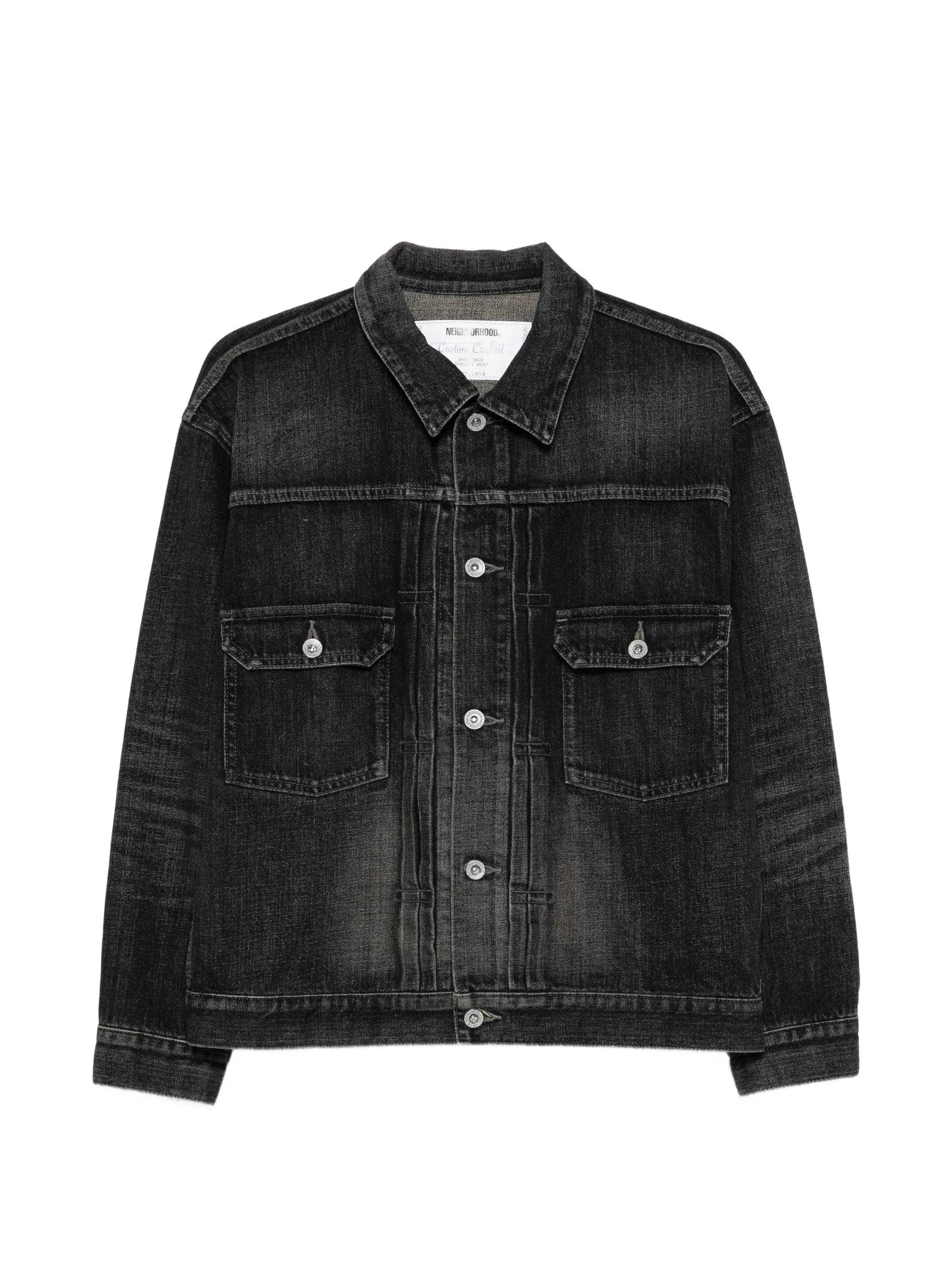 Neighborhood washed denim jacket