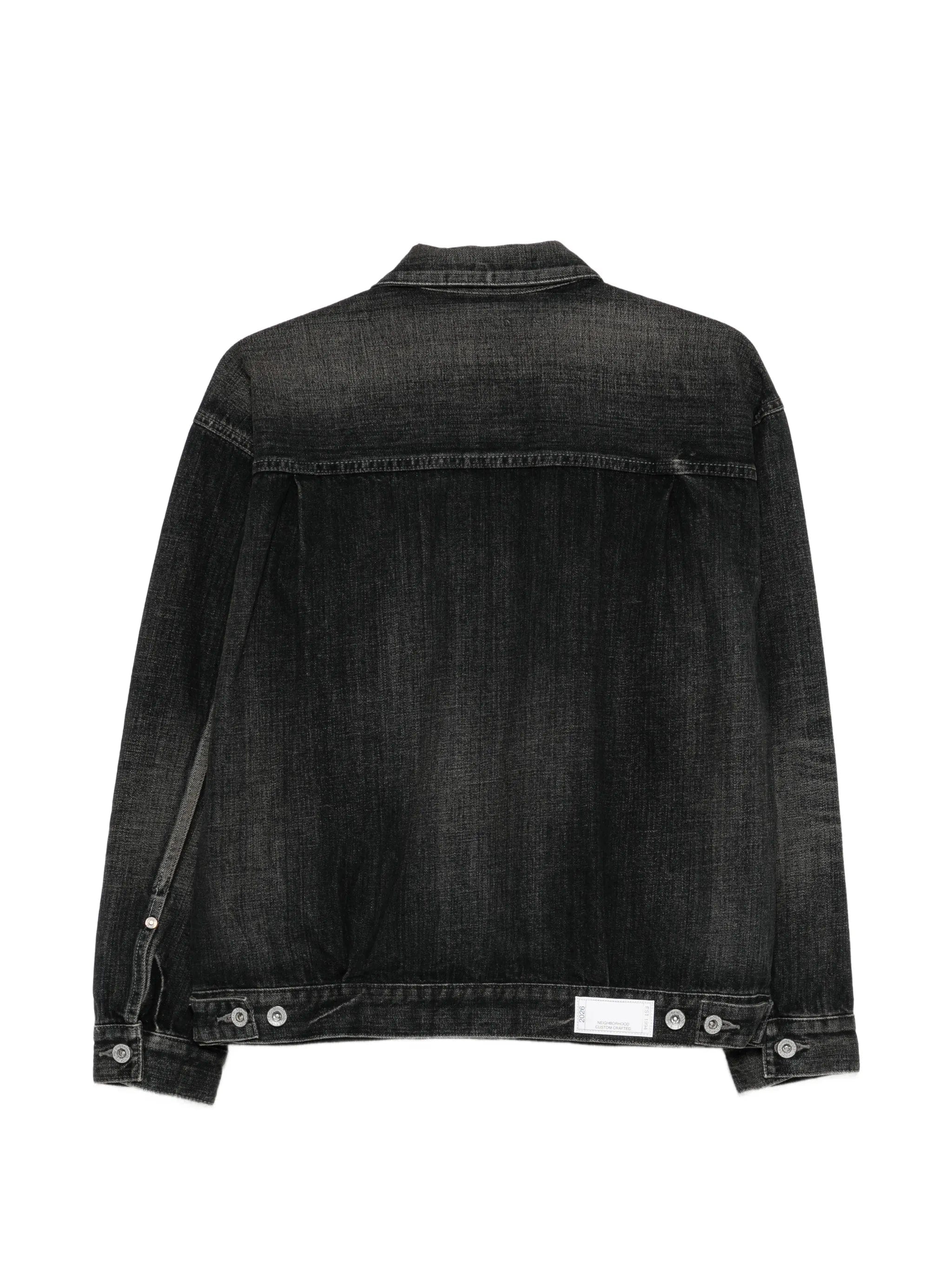 Neighborhood washed denim jacket