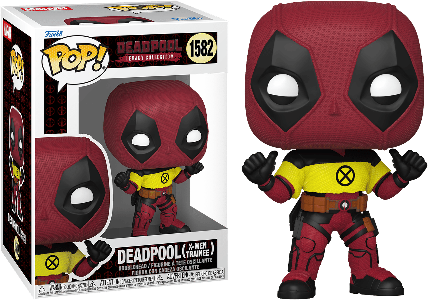 Funko Deadpool 2 – Deadpool with X - Men Shirt Pop! Vinyl