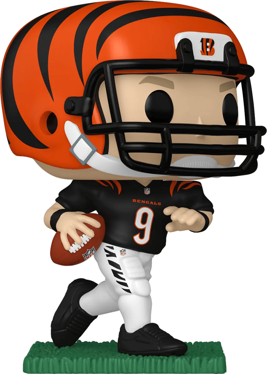 Funko NFL: Bengals - Joe Burrow (Black Jersey) US Exclusive Pop! Vinyl [RS]