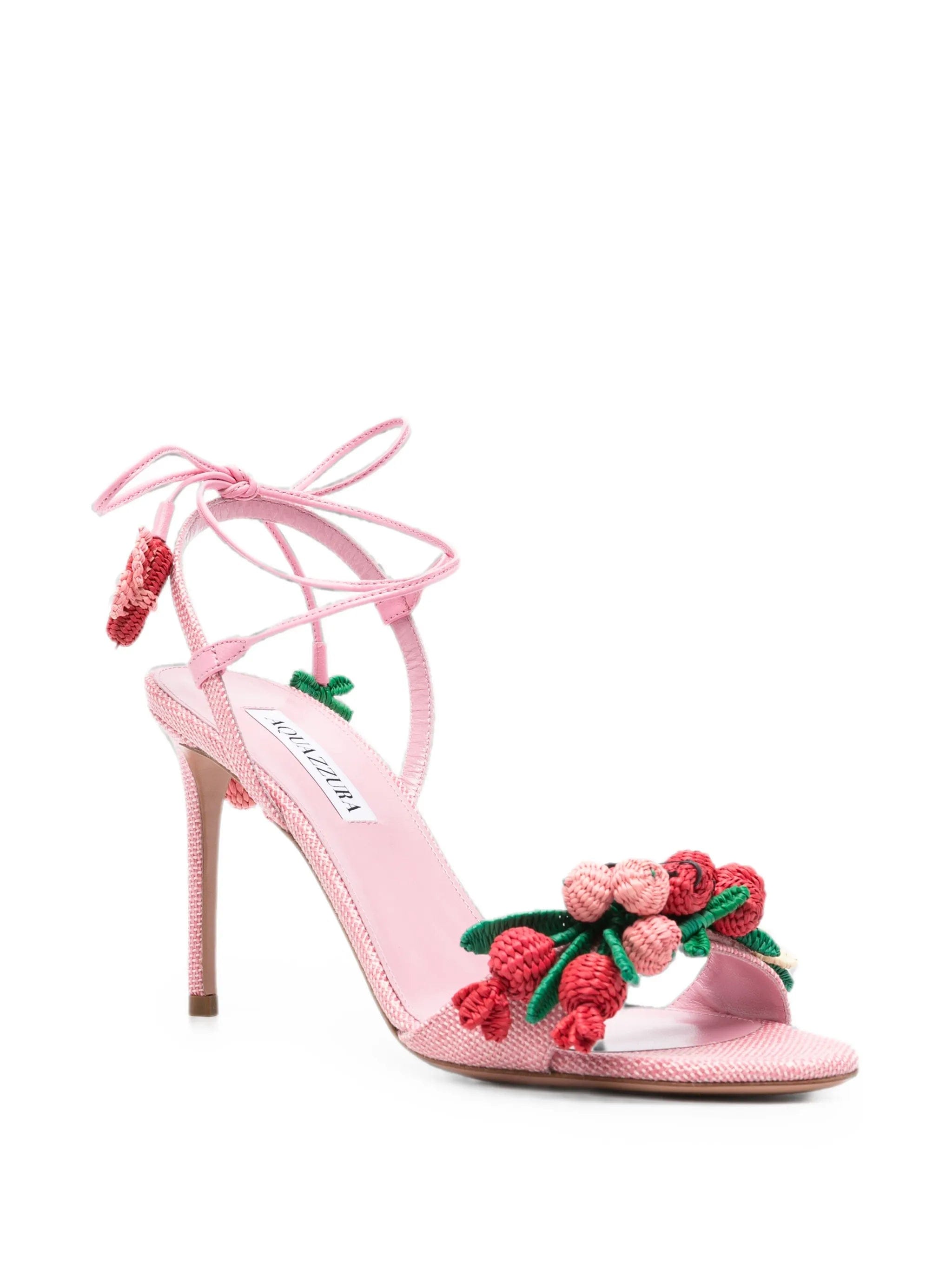 Aquazzura Botanica tie - fastening sandals