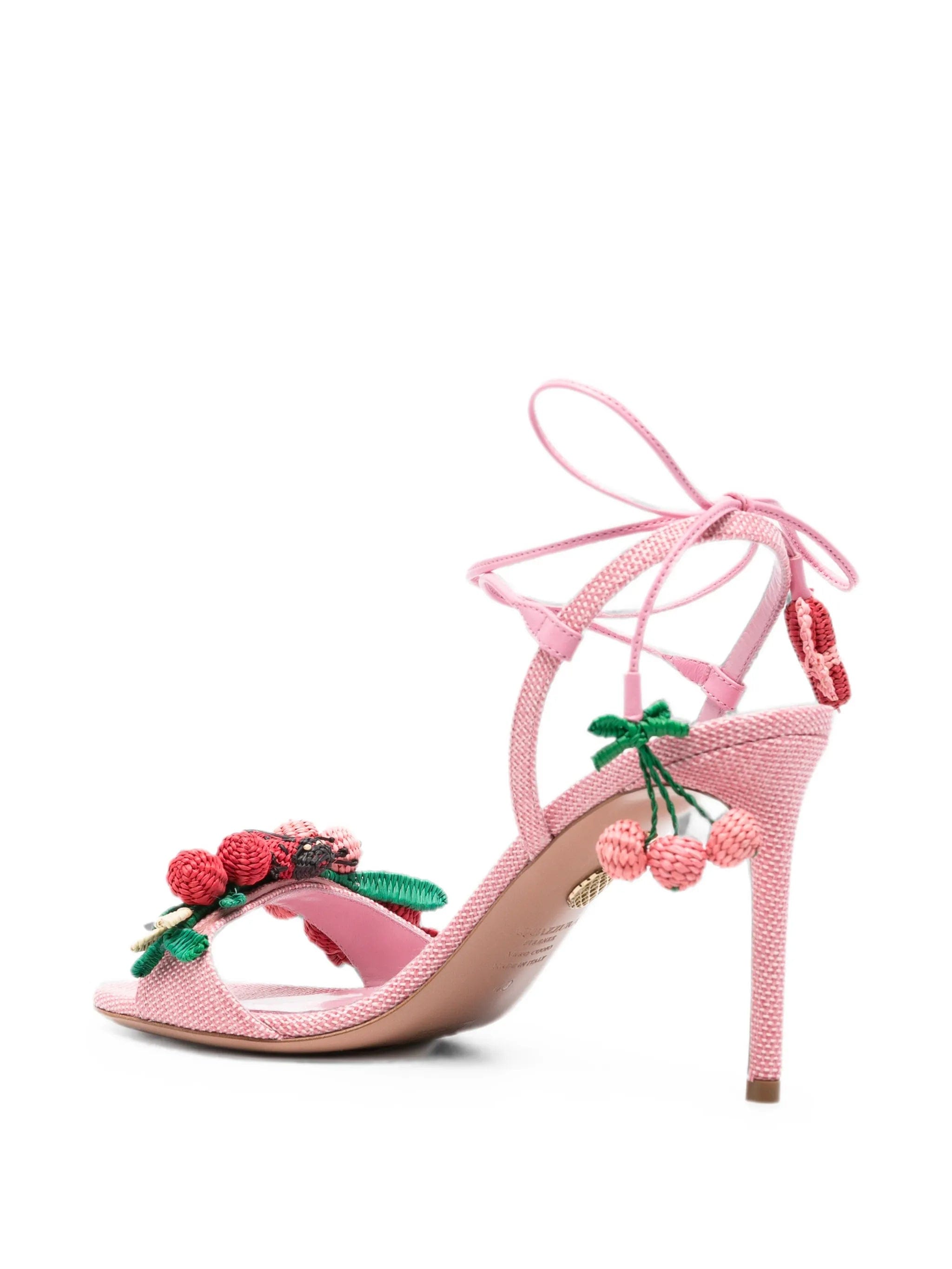 Aquazzura Botanica tie - fastening sandals