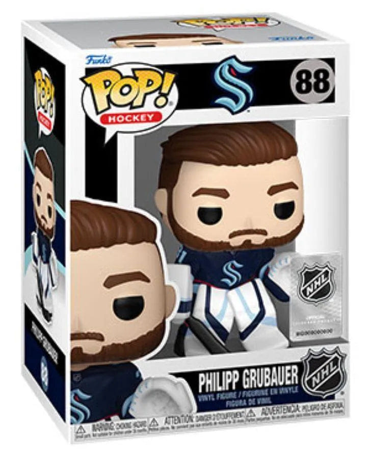 Funko NHL: Kraken - Philipp Grubauer (Home Jersey) Pop! Vinyl