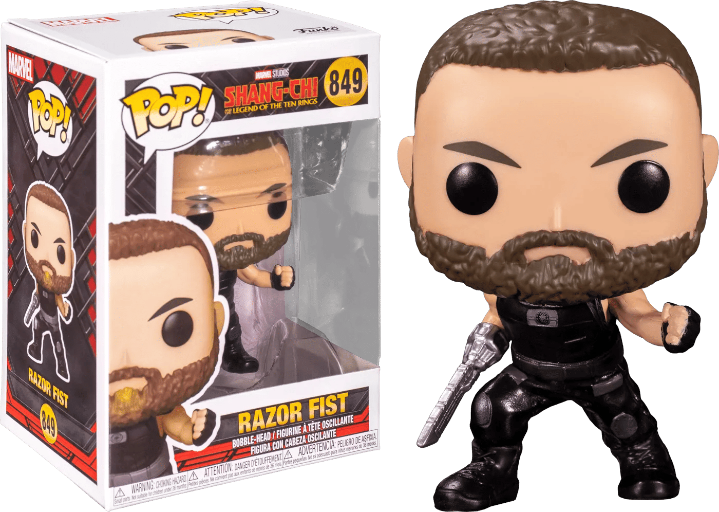 Funko Shang - Chi: and the Legend of the Ten Rings - Razor Fist Pop! Vinyl