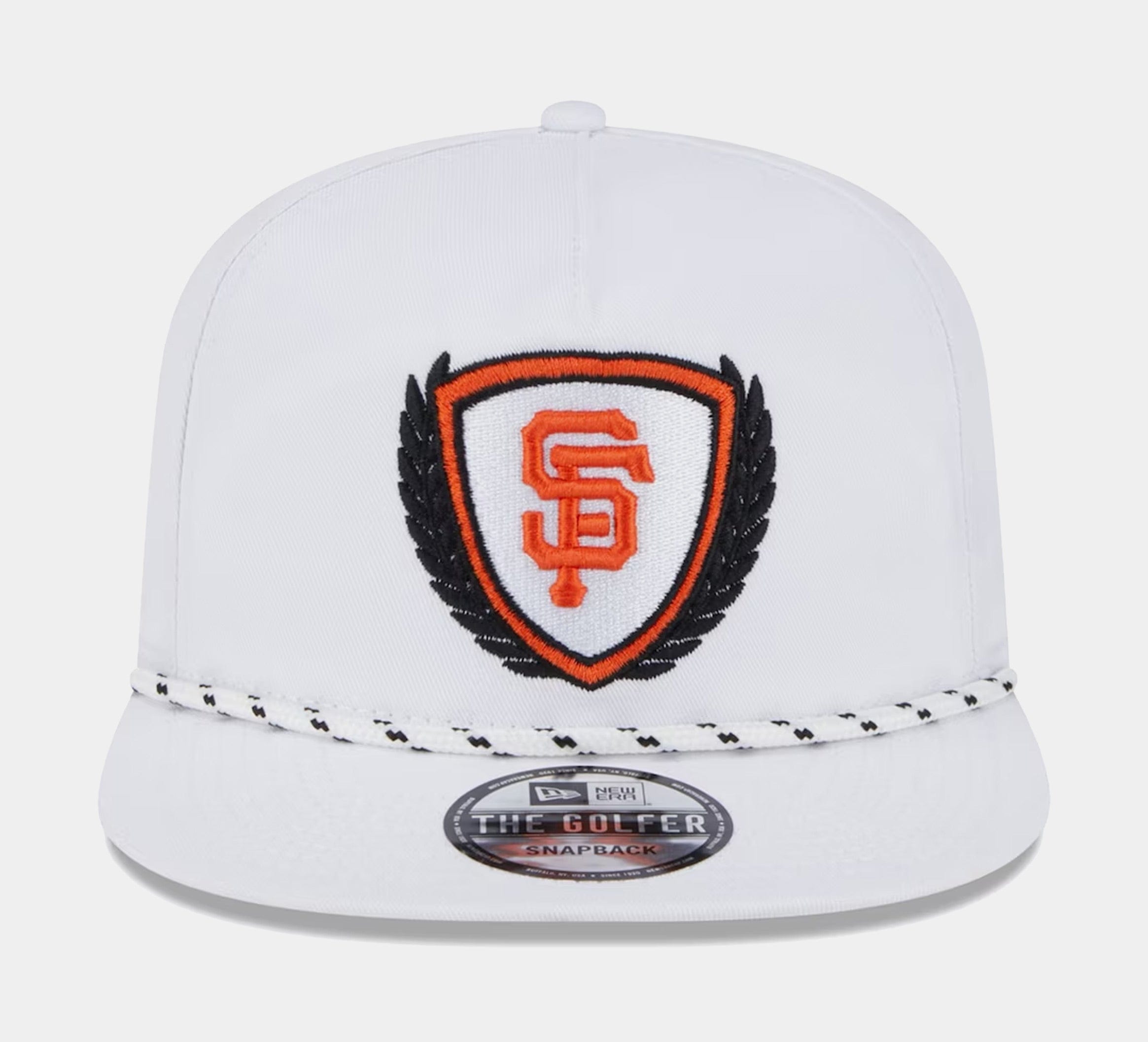 NEW ERA San Francisco Giants Golfer 9FIFTY Mens Snapback Hat (White)